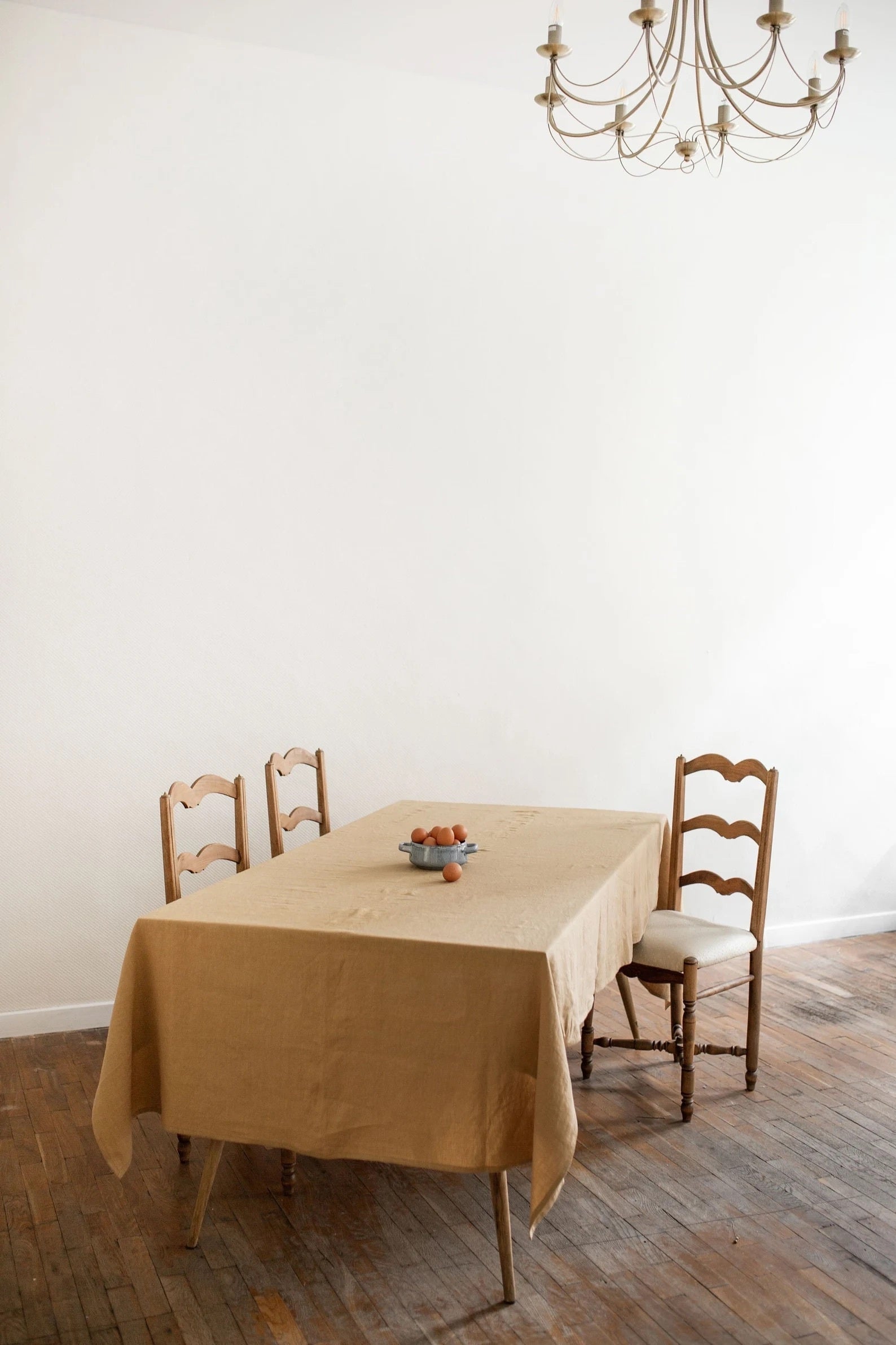 Linen Tablecloth (Mustard)