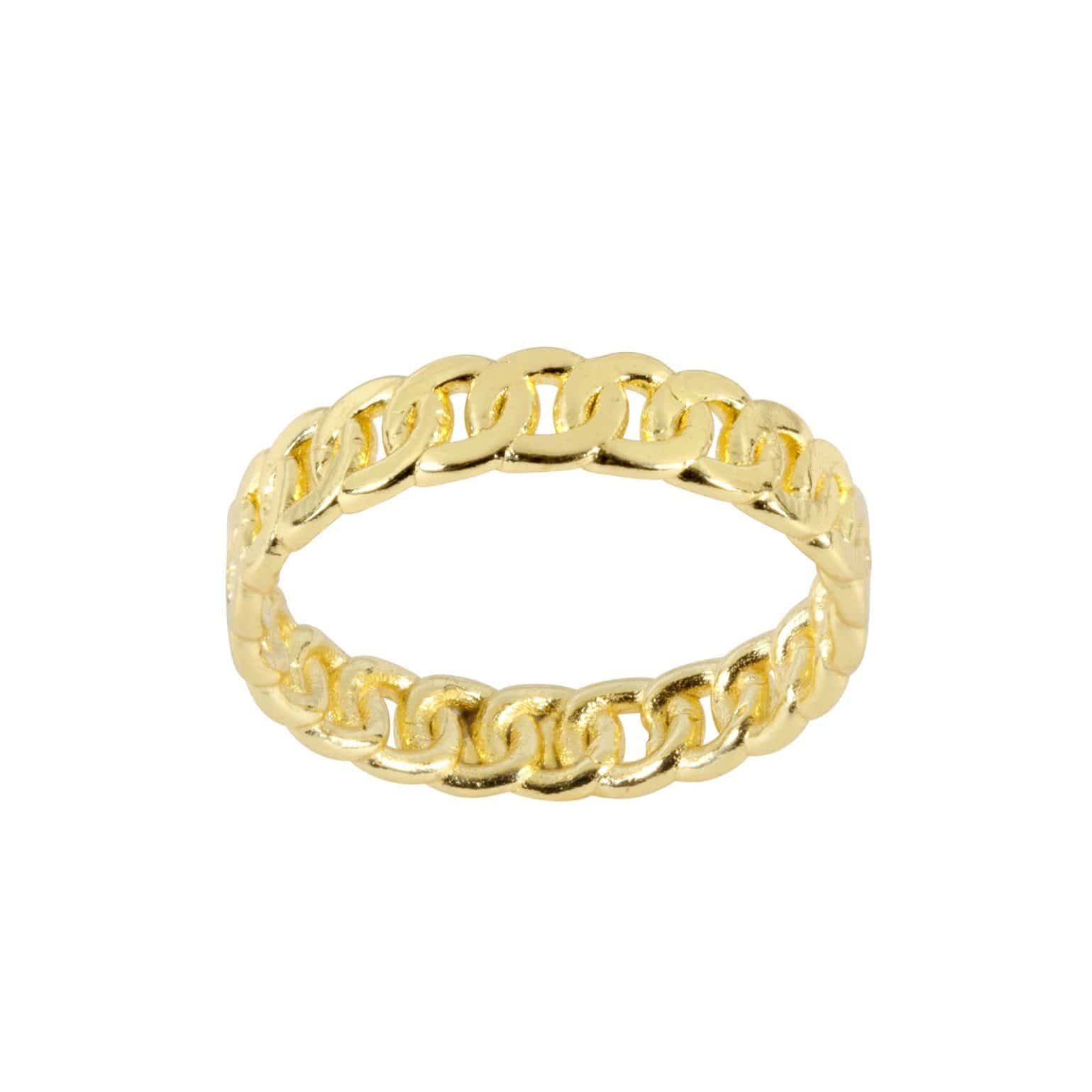 Figaro Chain Ring Ring Katie Dean Jewelry
