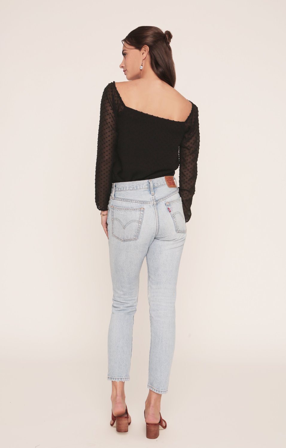 Lovely Blouse - Black Blouse Merritt Charles