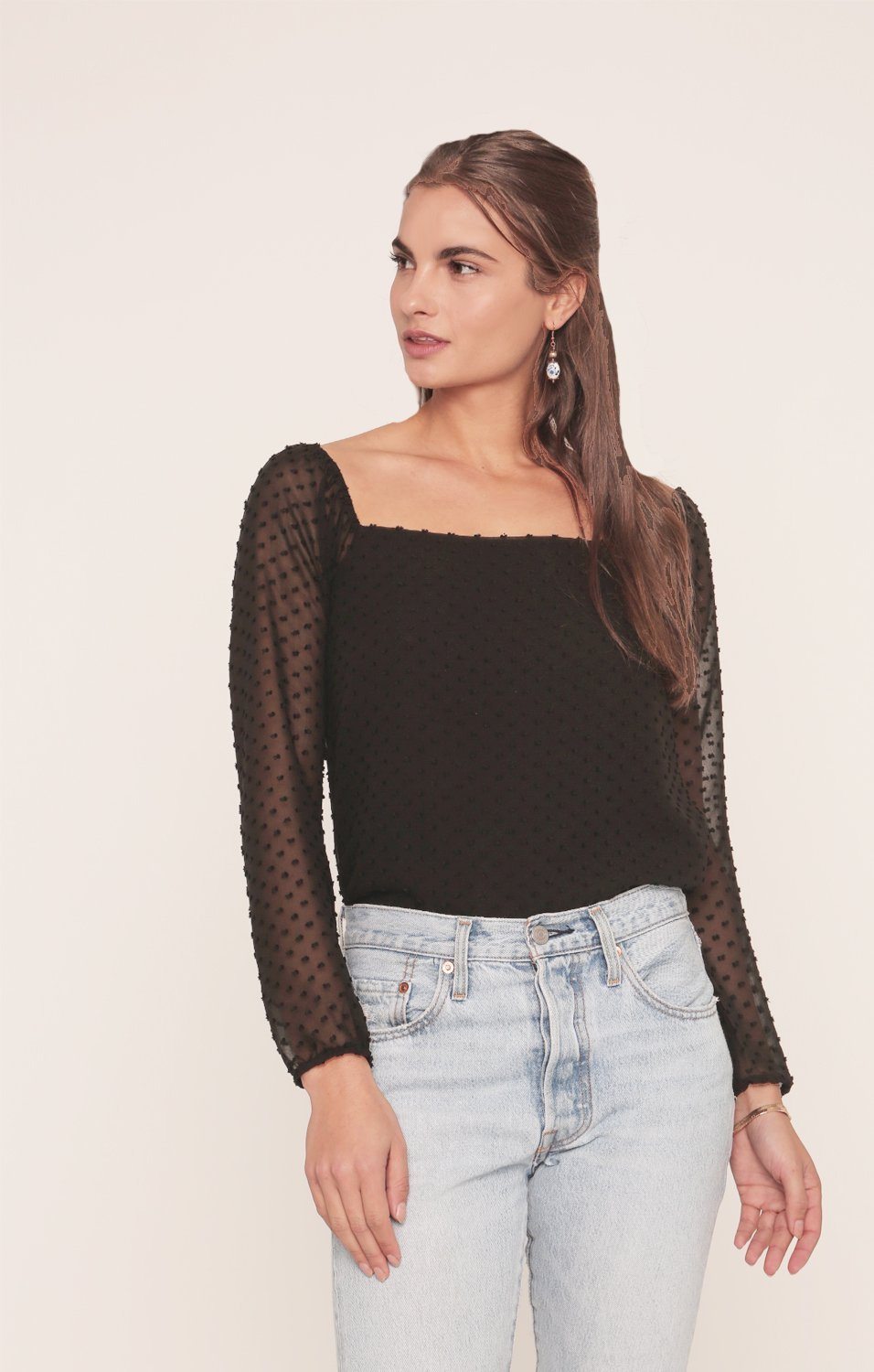 Lovely Blouse - Black Blouse Merritt Charles
