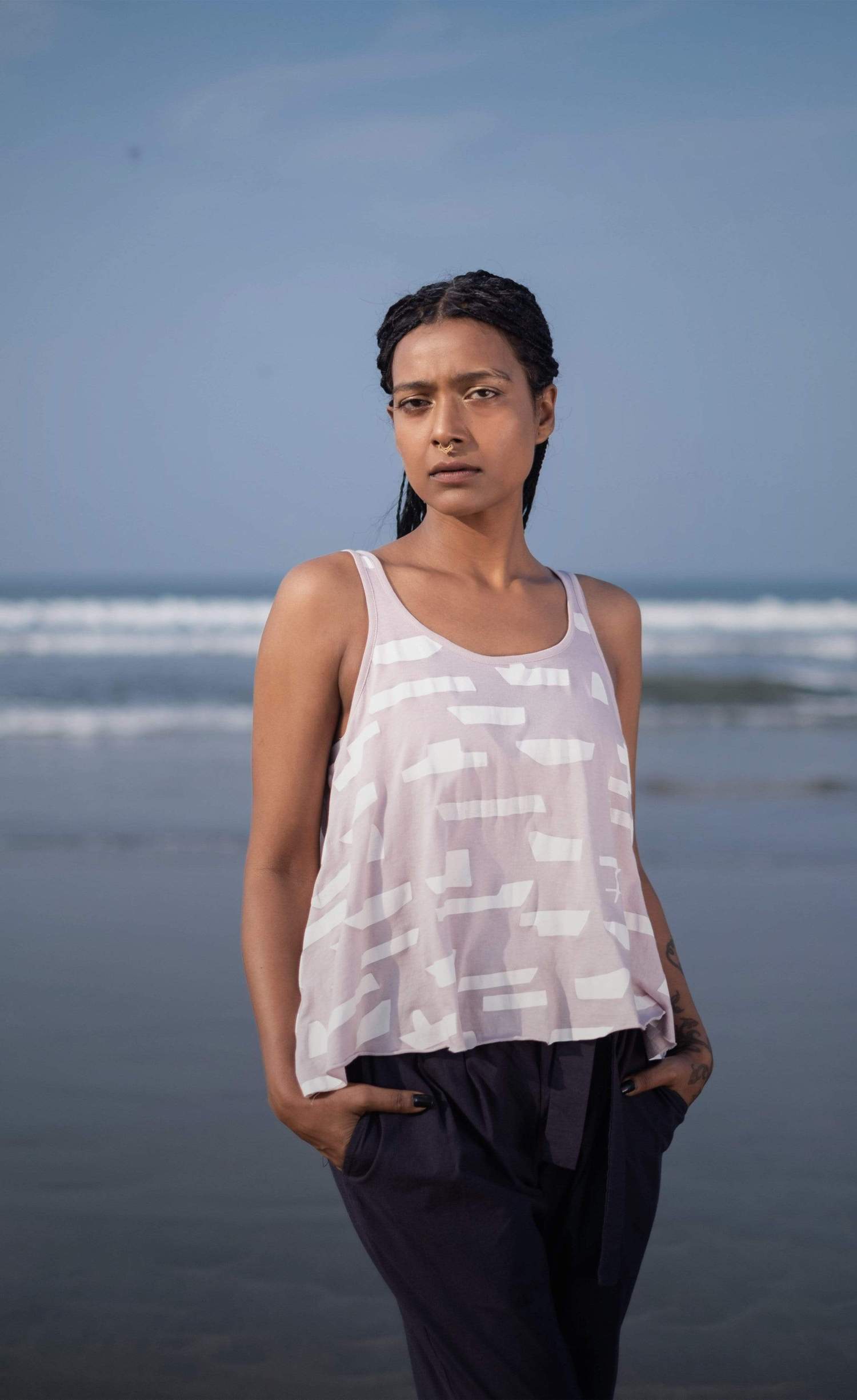 Bastora Flared Tanktop - Consciously