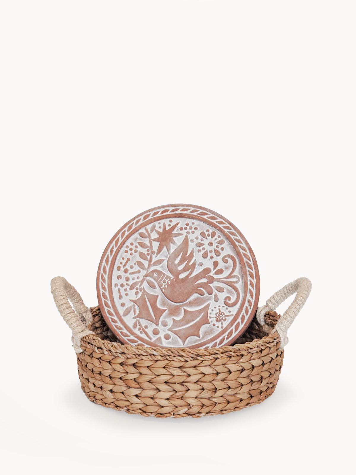 Bread Warmer & Basket (Bird Round)
