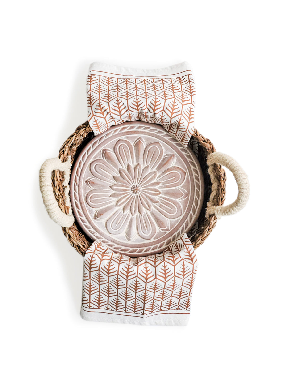 Bread Warmer Gift Set (Vintage Flower)