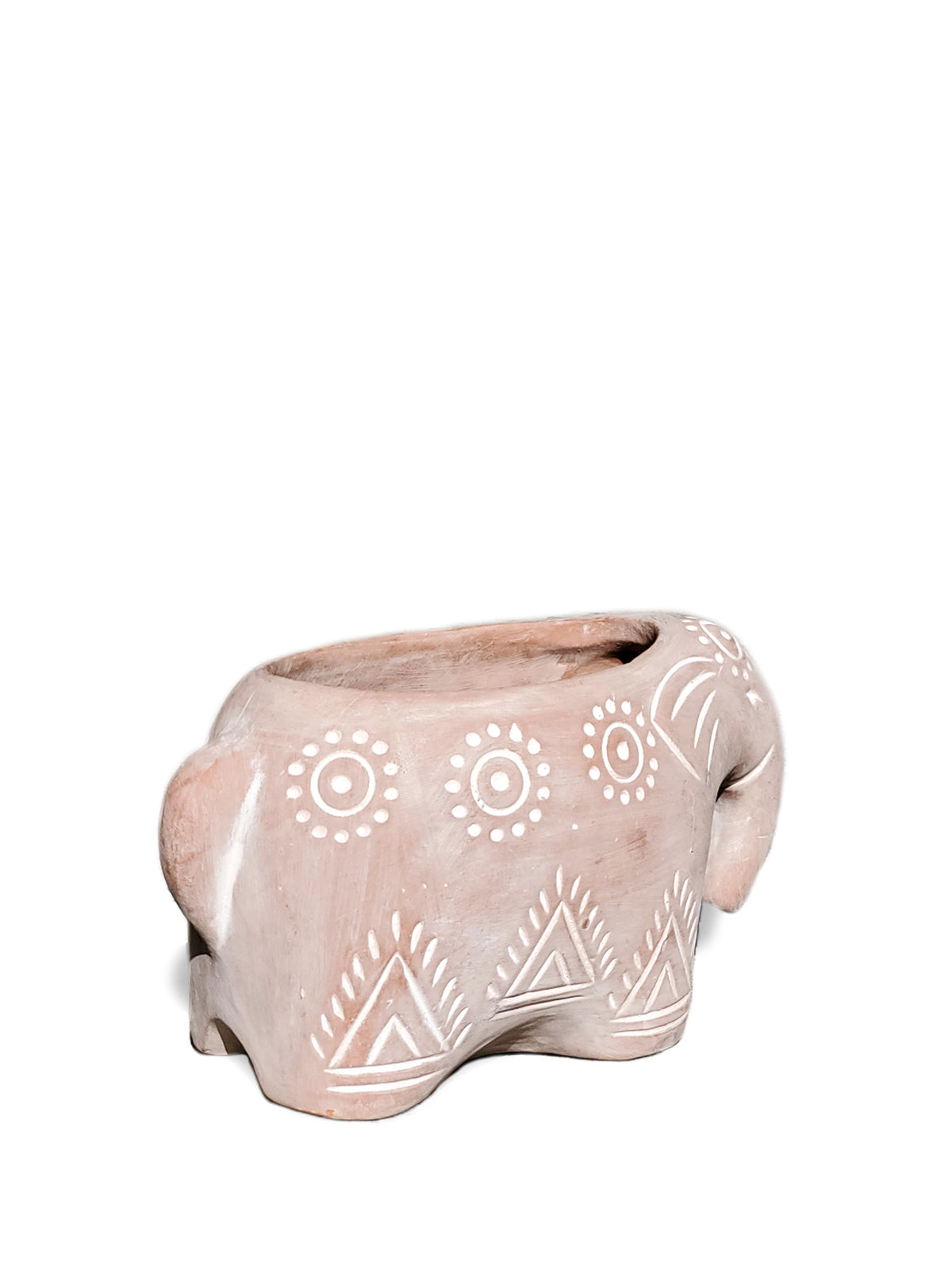 Terracotta Pot (Folk Elephant)