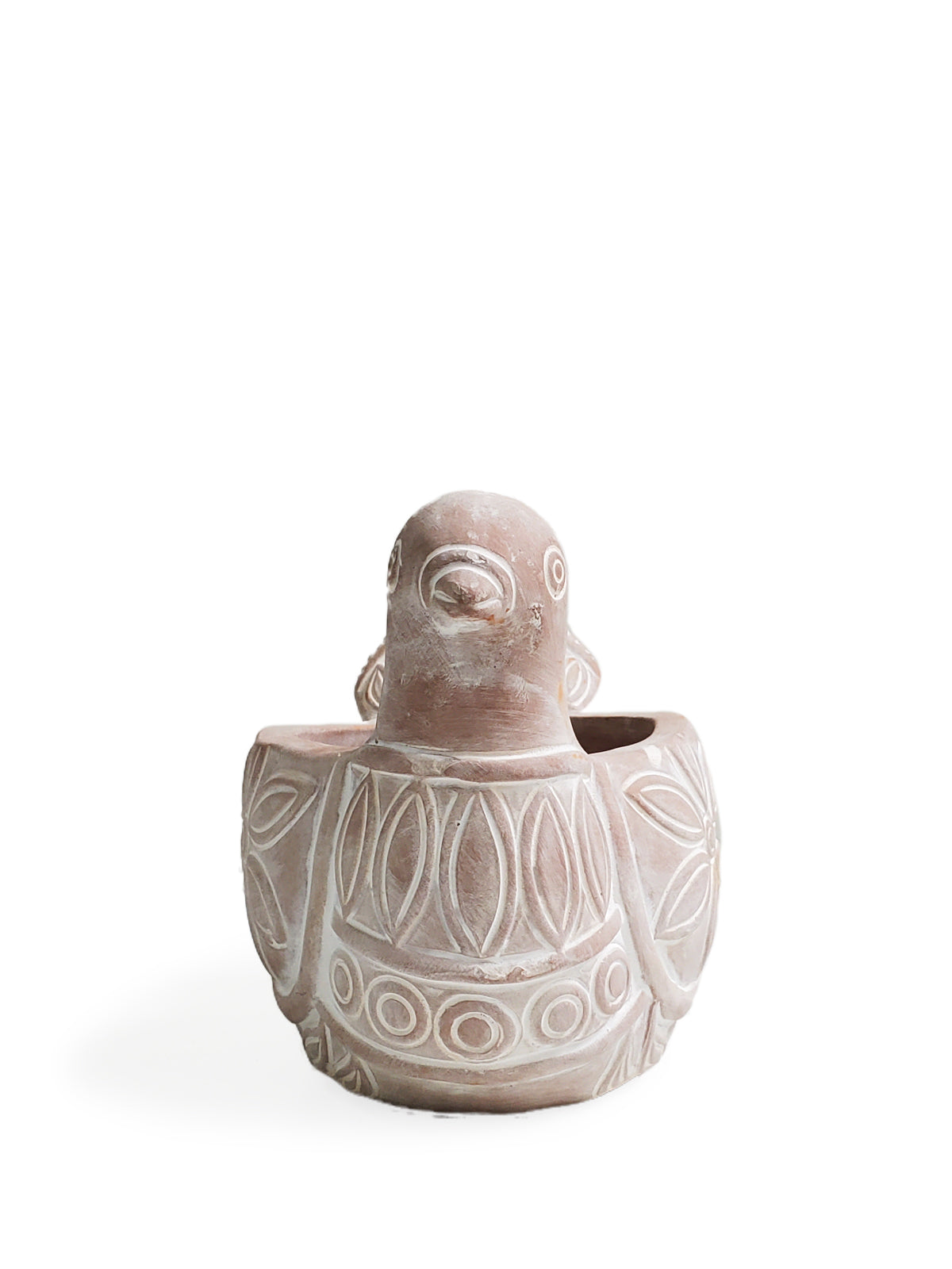 Terracotta Pot (Spotted Dove)