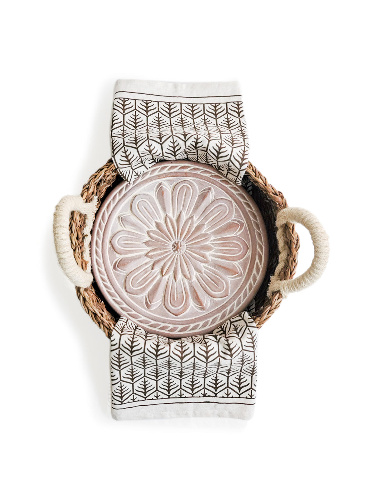 Bread Warmer Gift Set (Vintage Flower)