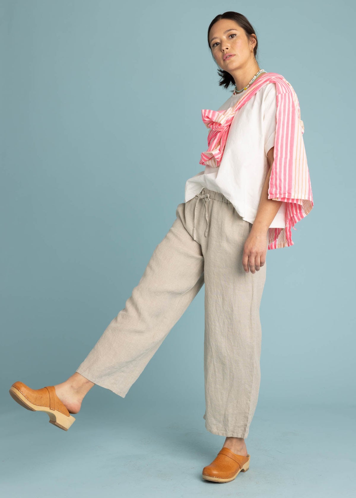 Shore Pant (Linen Natural Flax)
