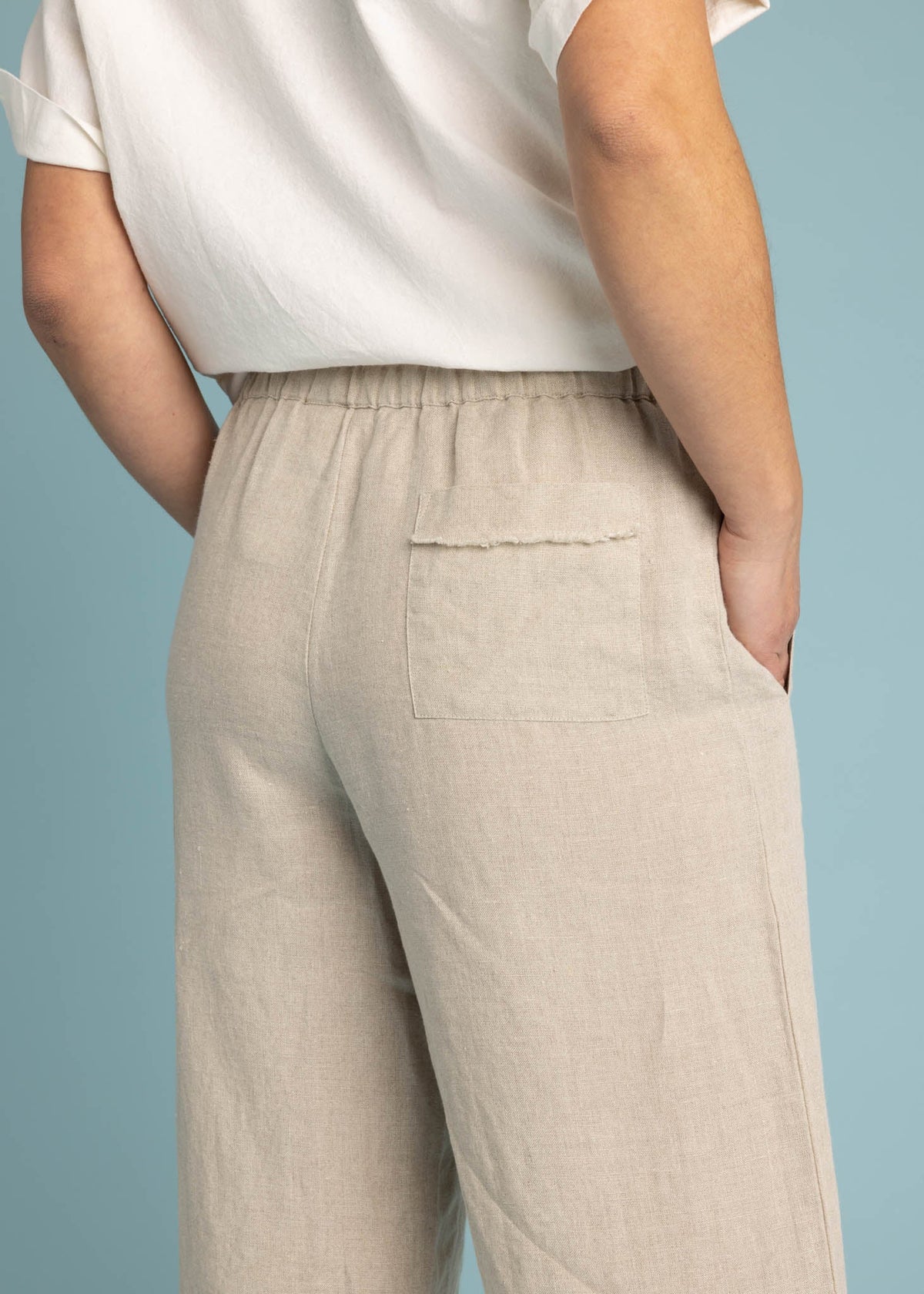 Shore Pant (Linen Natural Flax)
