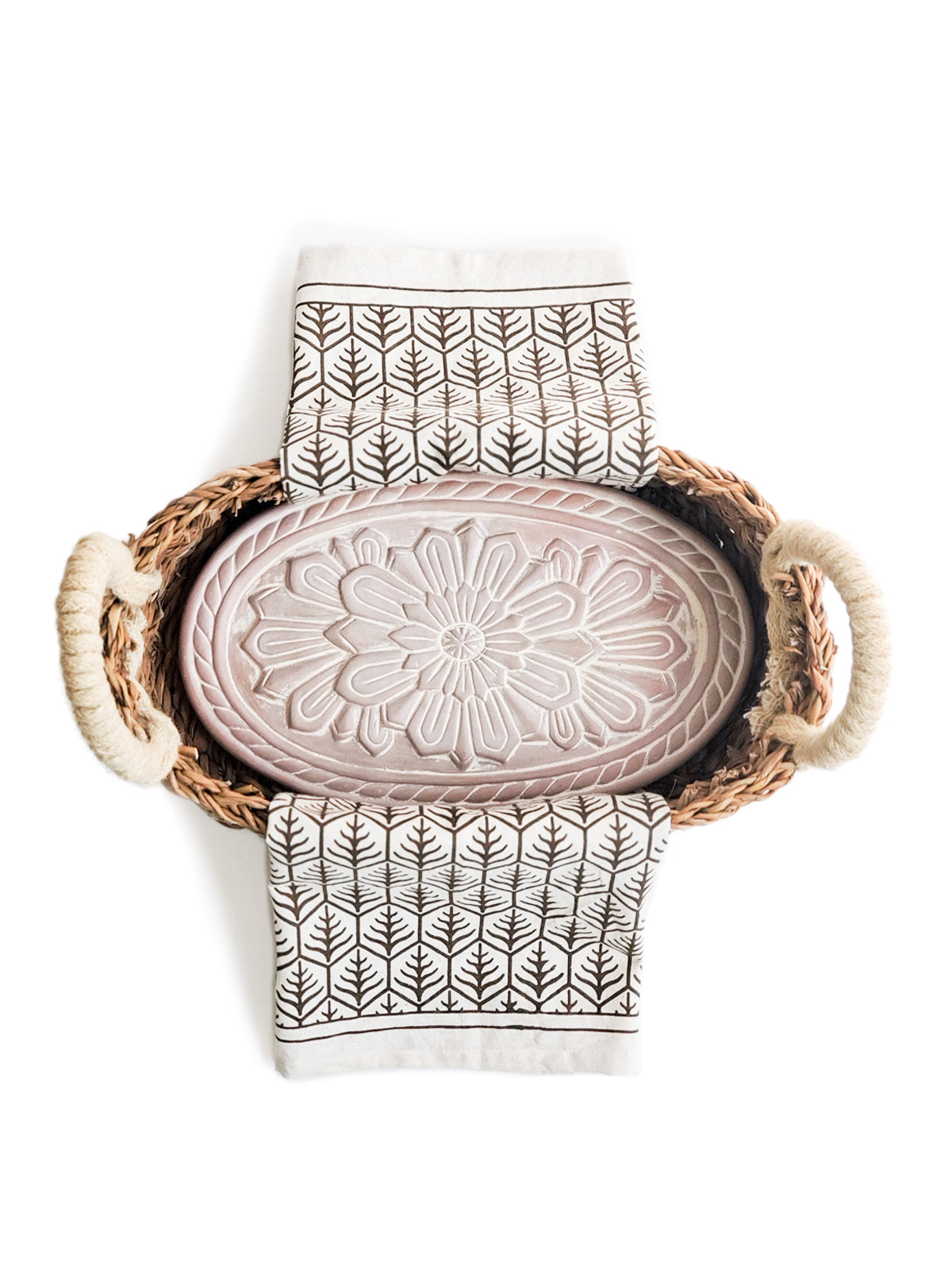 Bread Warmer Gift Set (Flower)