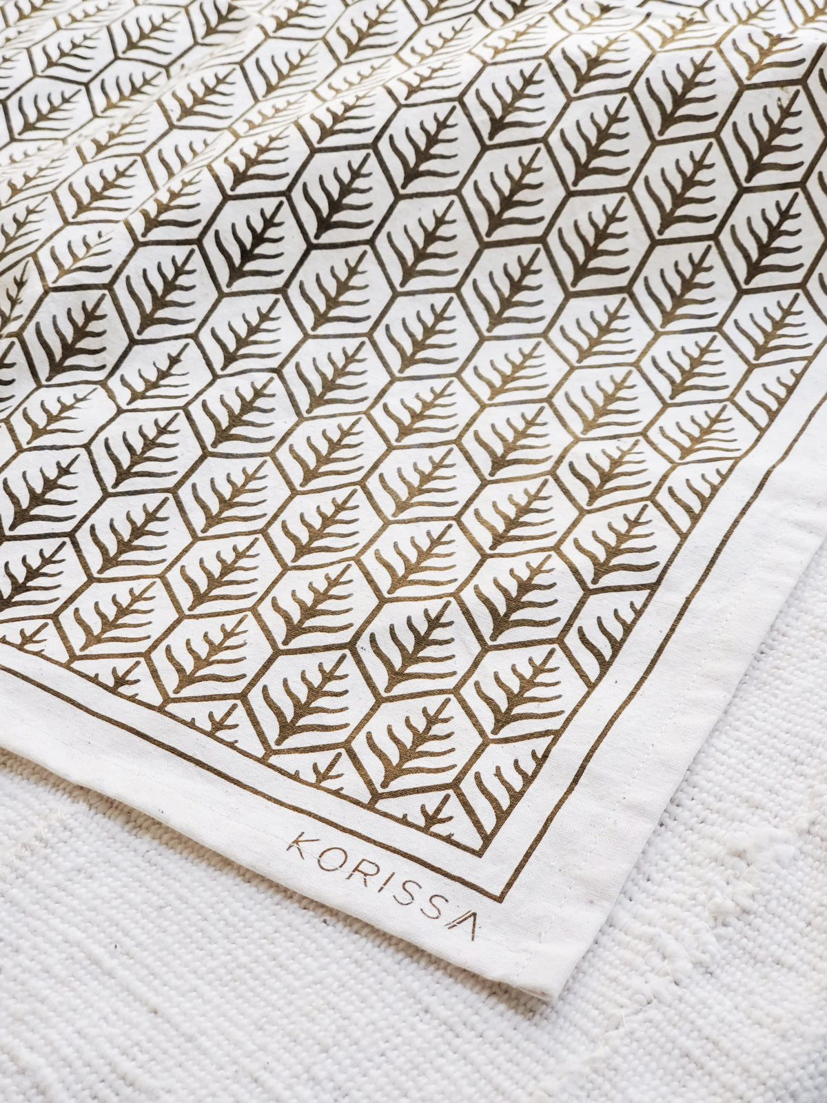Hand Screen Printed Tea Towel (Set of 2)