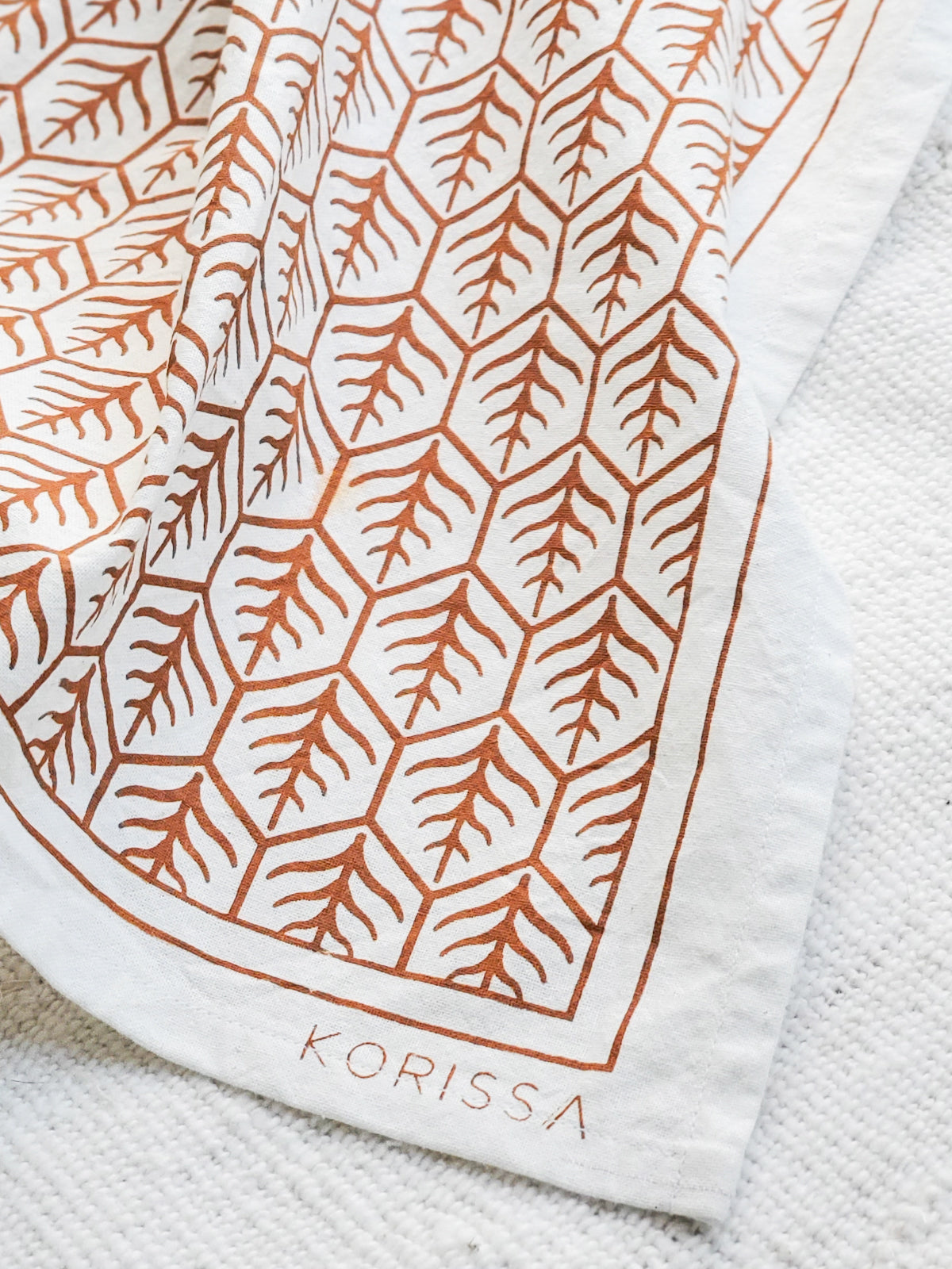 Hand Screen Printed Tea Towel (Set of 2)