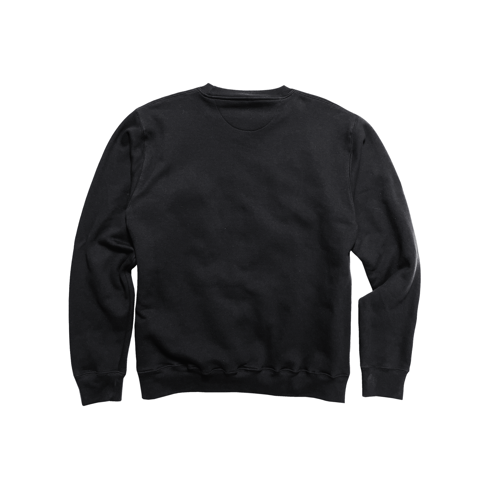 Unisex Fleece Crew (Black)