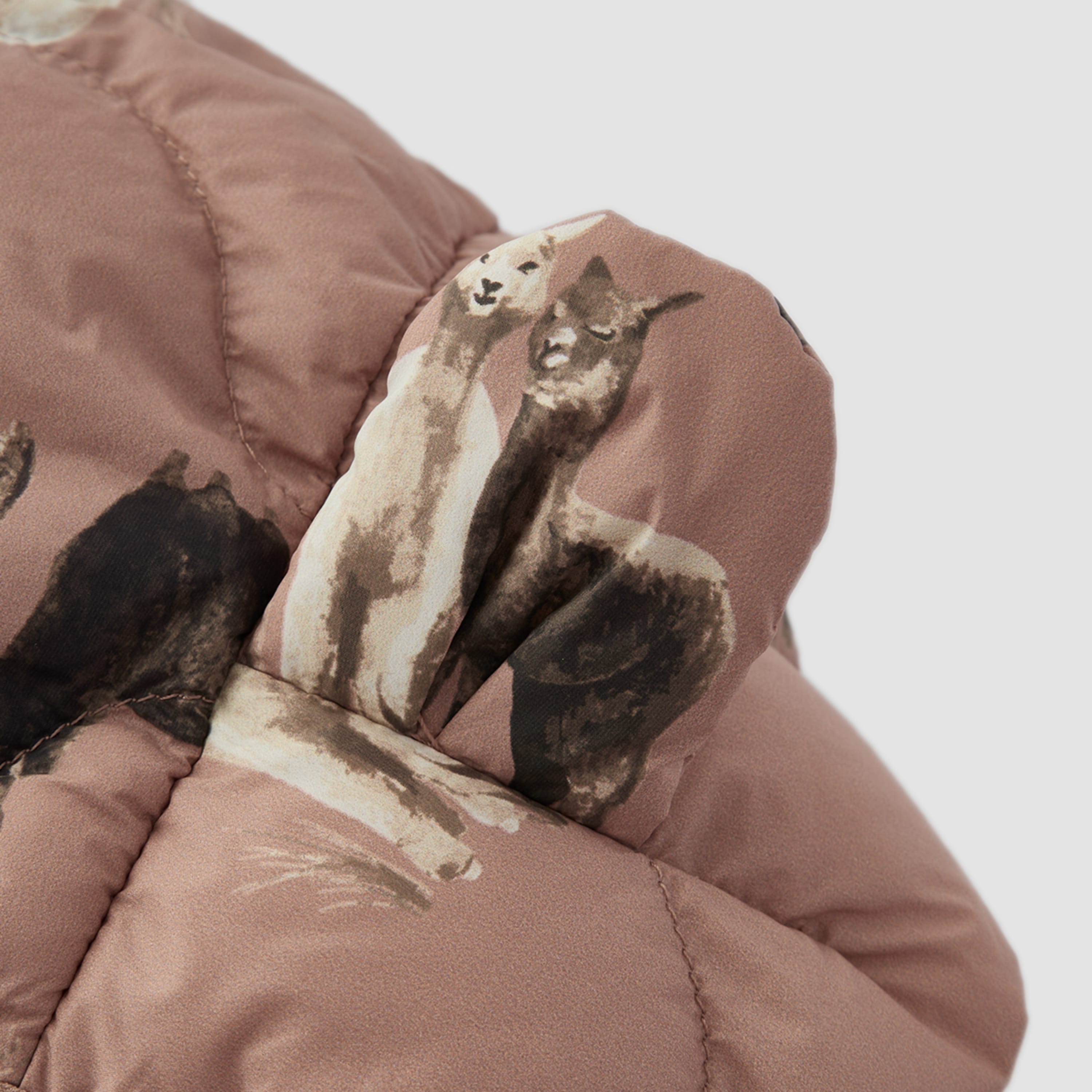 Alpaca Lightweight Down Hooded Jacket