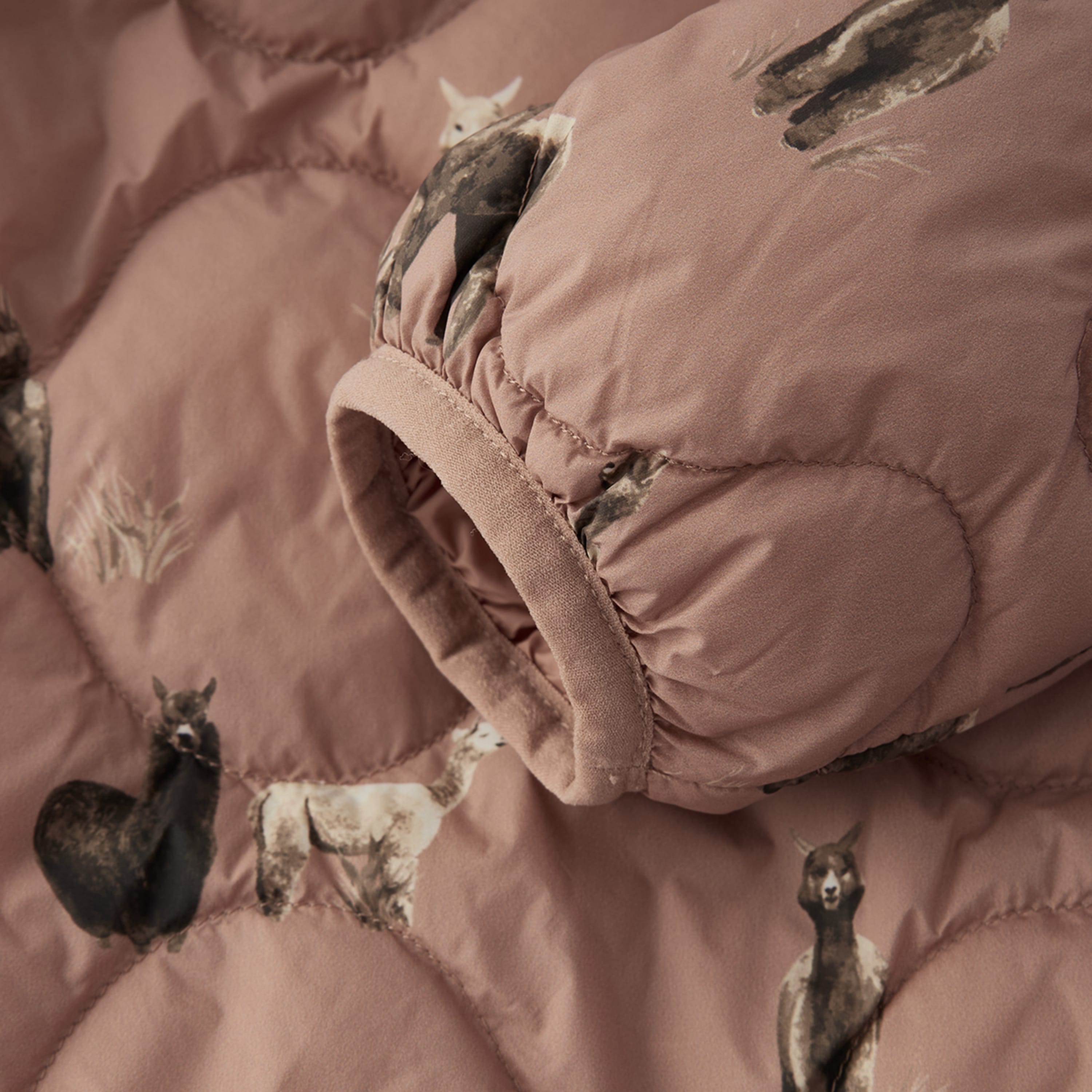 Alpaca Lightweight Down Hooded Jacket