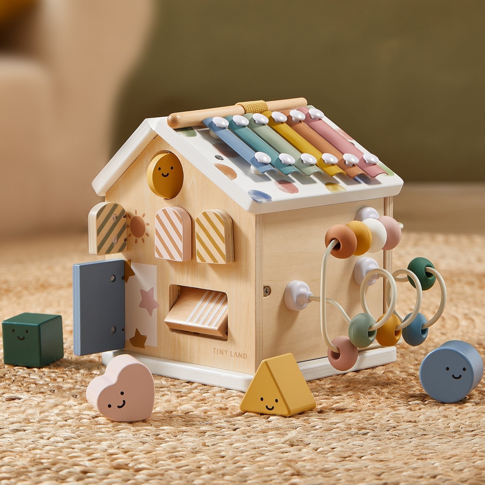 Cottage Activity Cube (Morandi)
