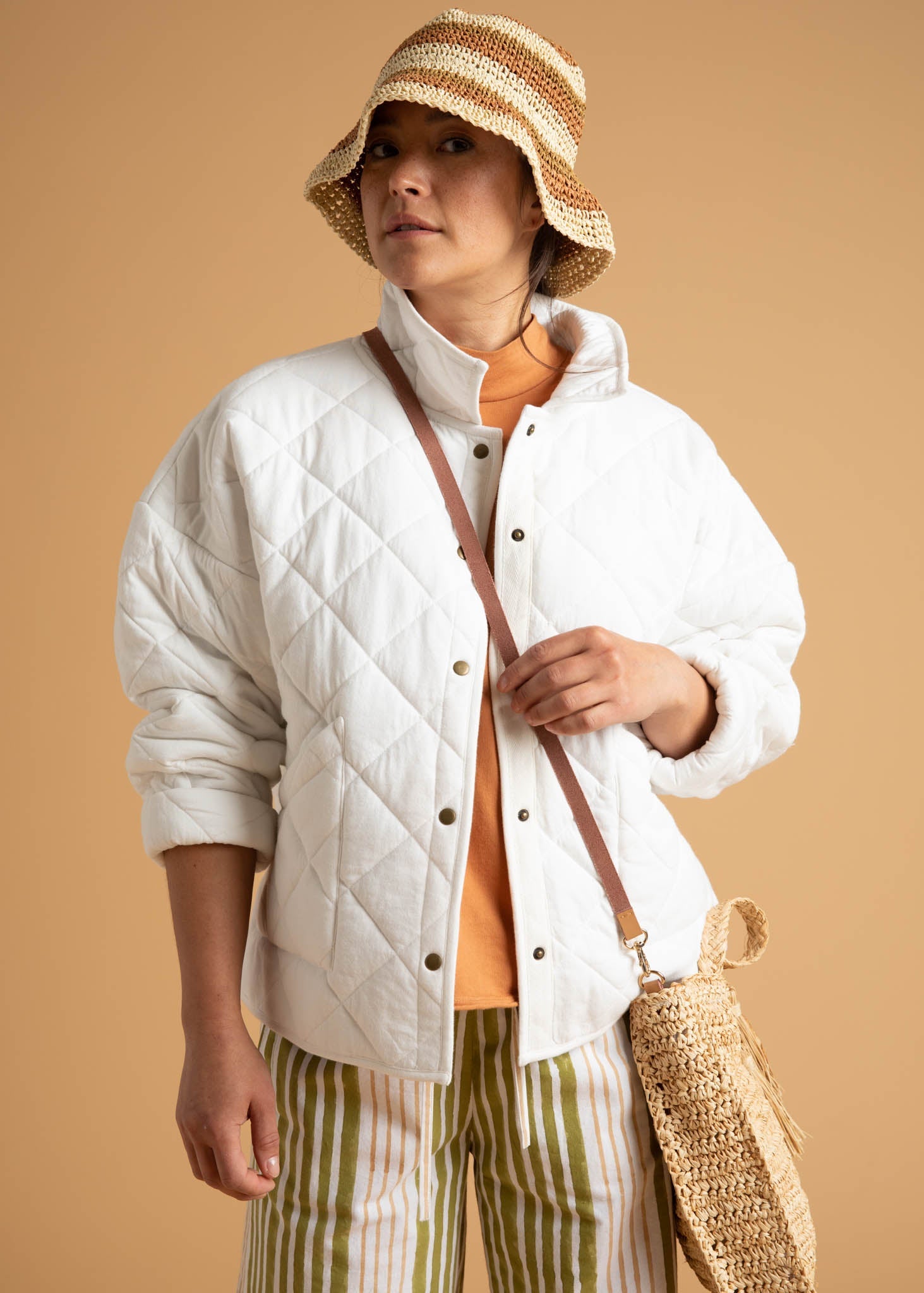 Countryside Quilted Jacket - Natural