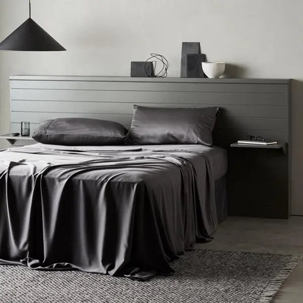 CleanBamboo® Signature Sateen Sheet Set (Slate)