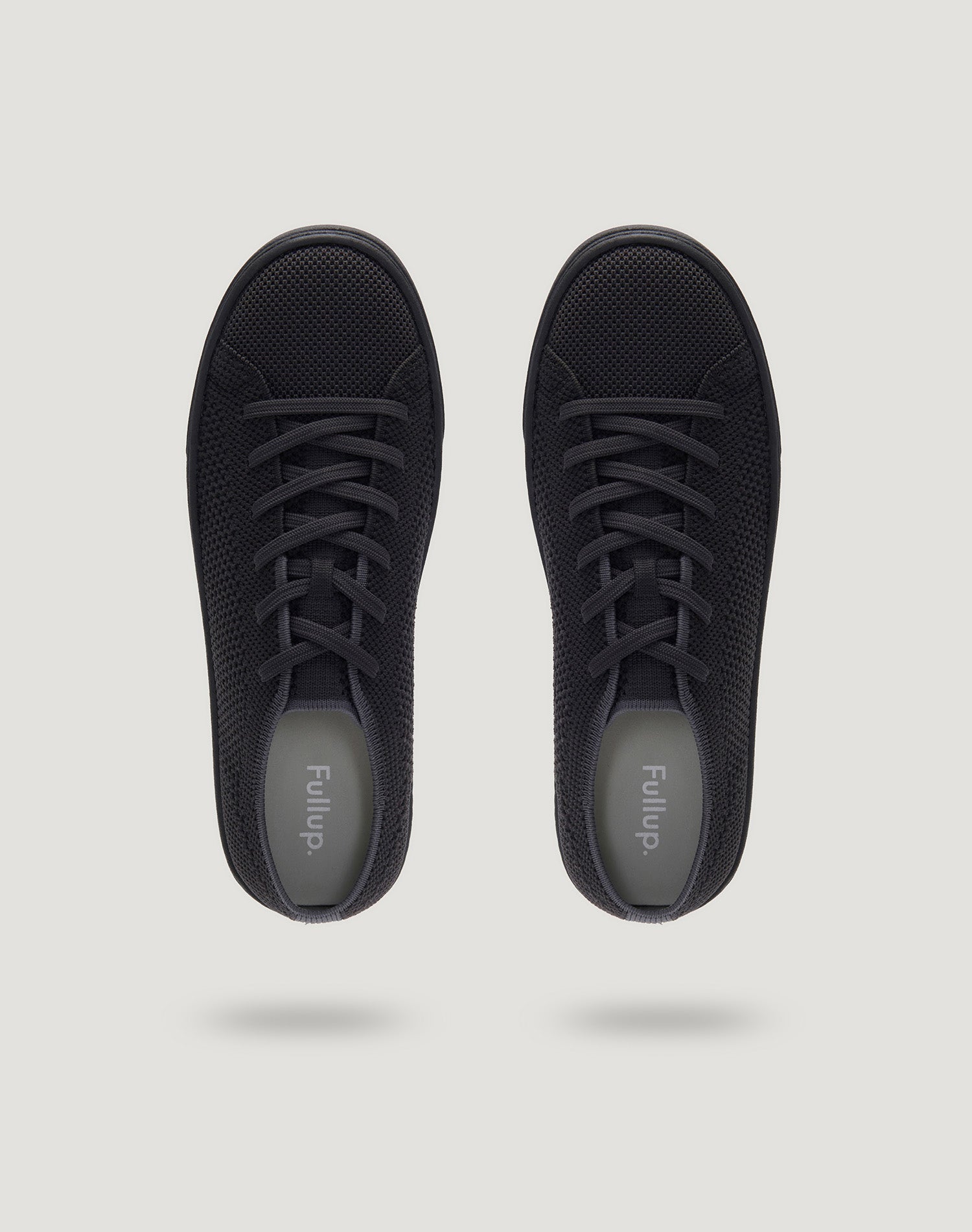 Men's Infinity All Black Knit Sneaker (Basalt)