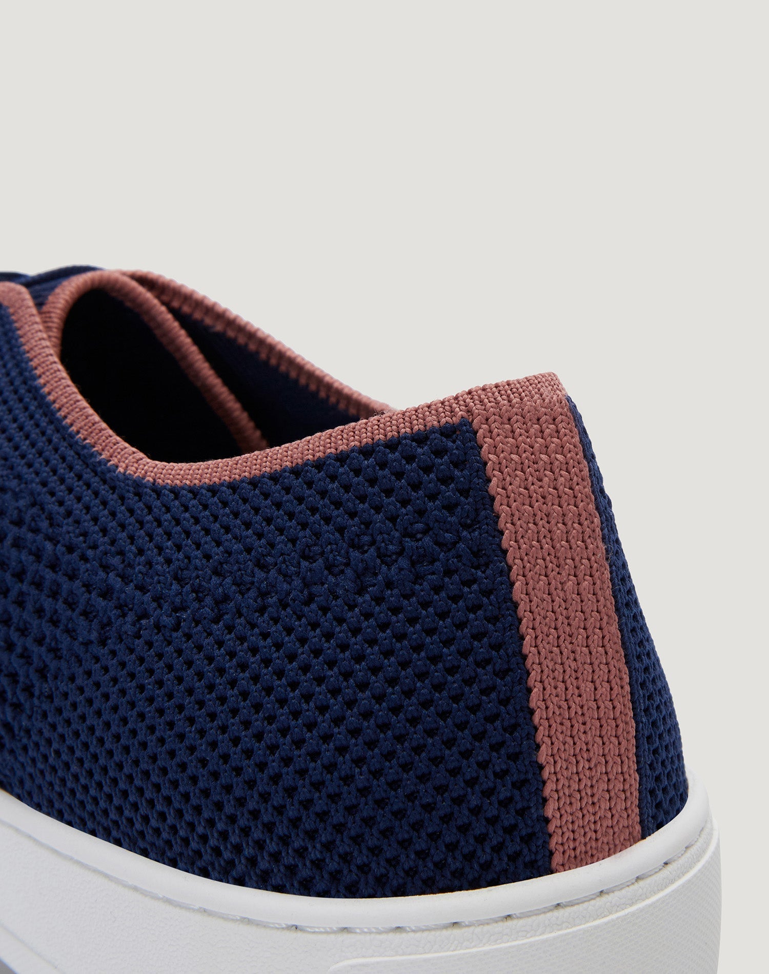 Men's Infinity Navy Blue Knit Sneaker (Midnight Sand)