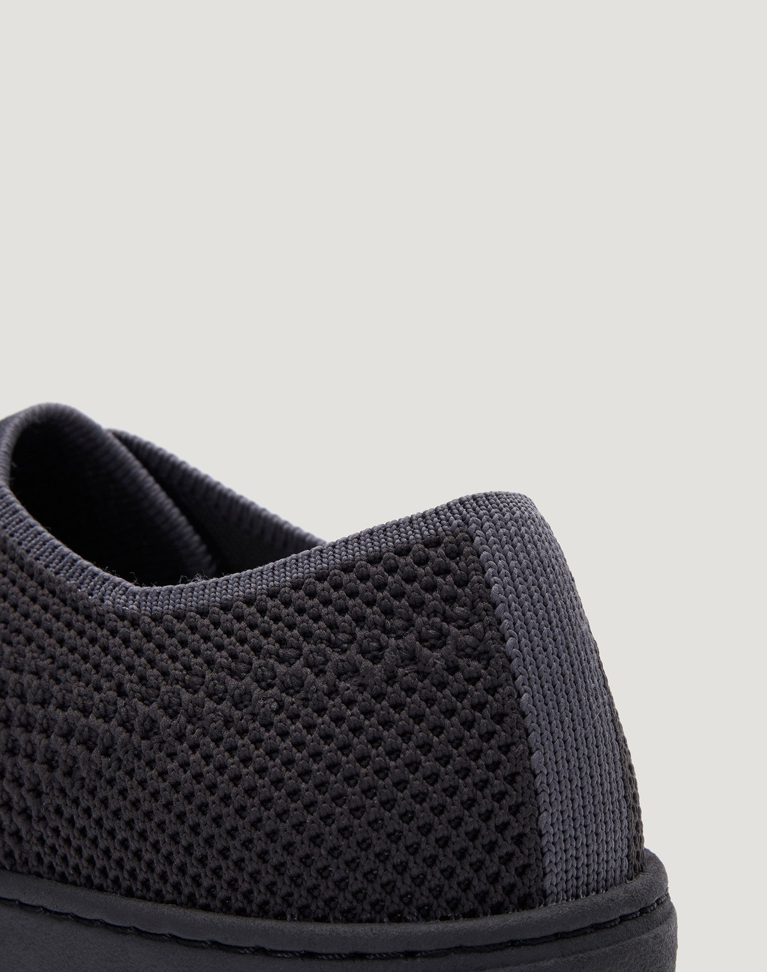 Men's Infinity All Black Knit Sneaker (Basalt)