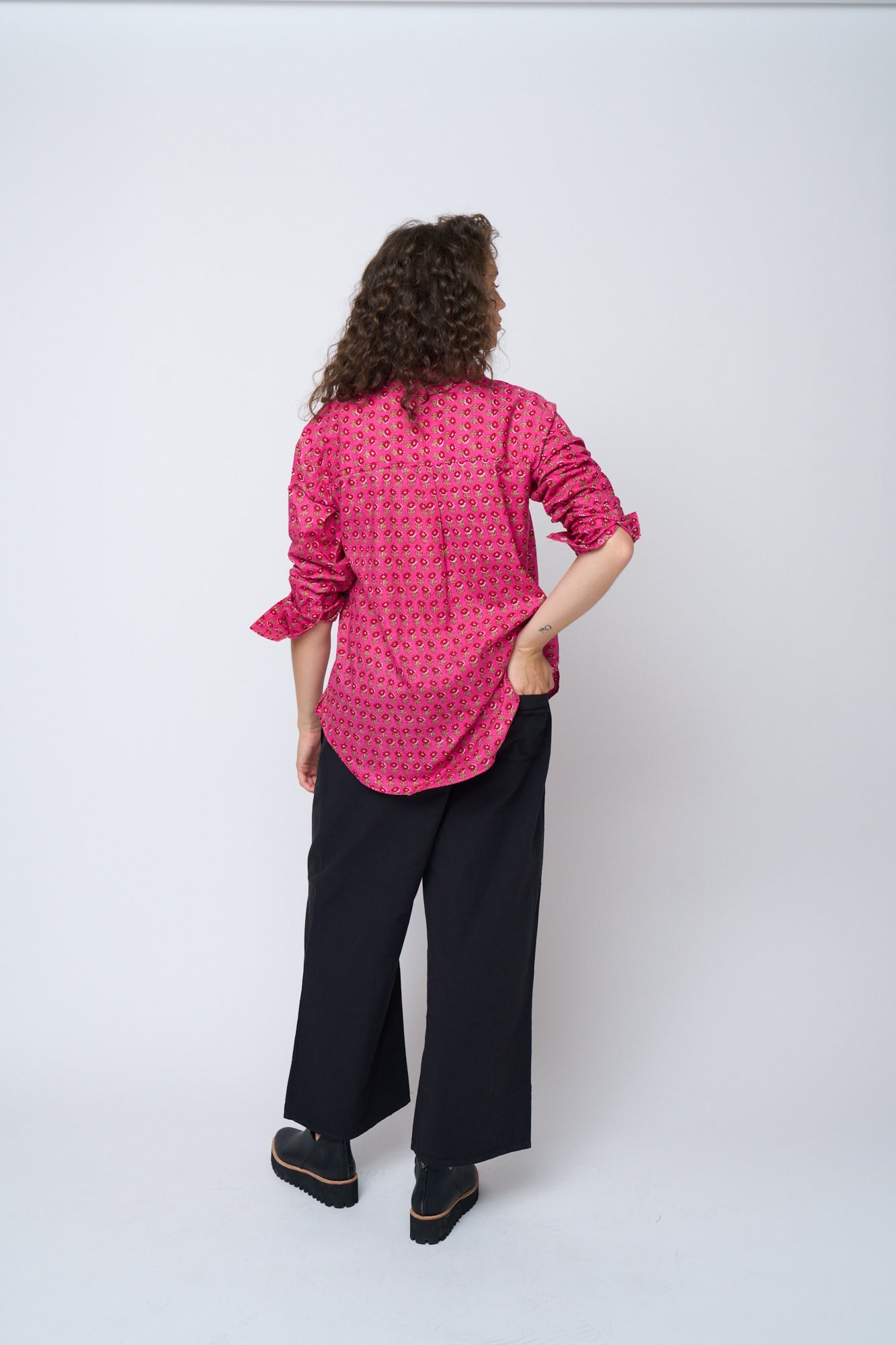 Shore Pant - Black Twill 4 -Back