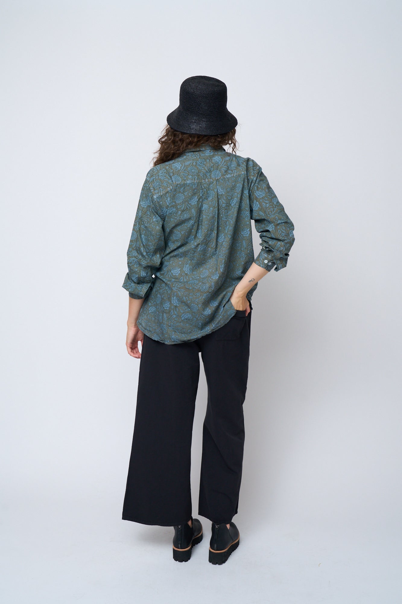 Shore Pant - Black Twill 9 - Back