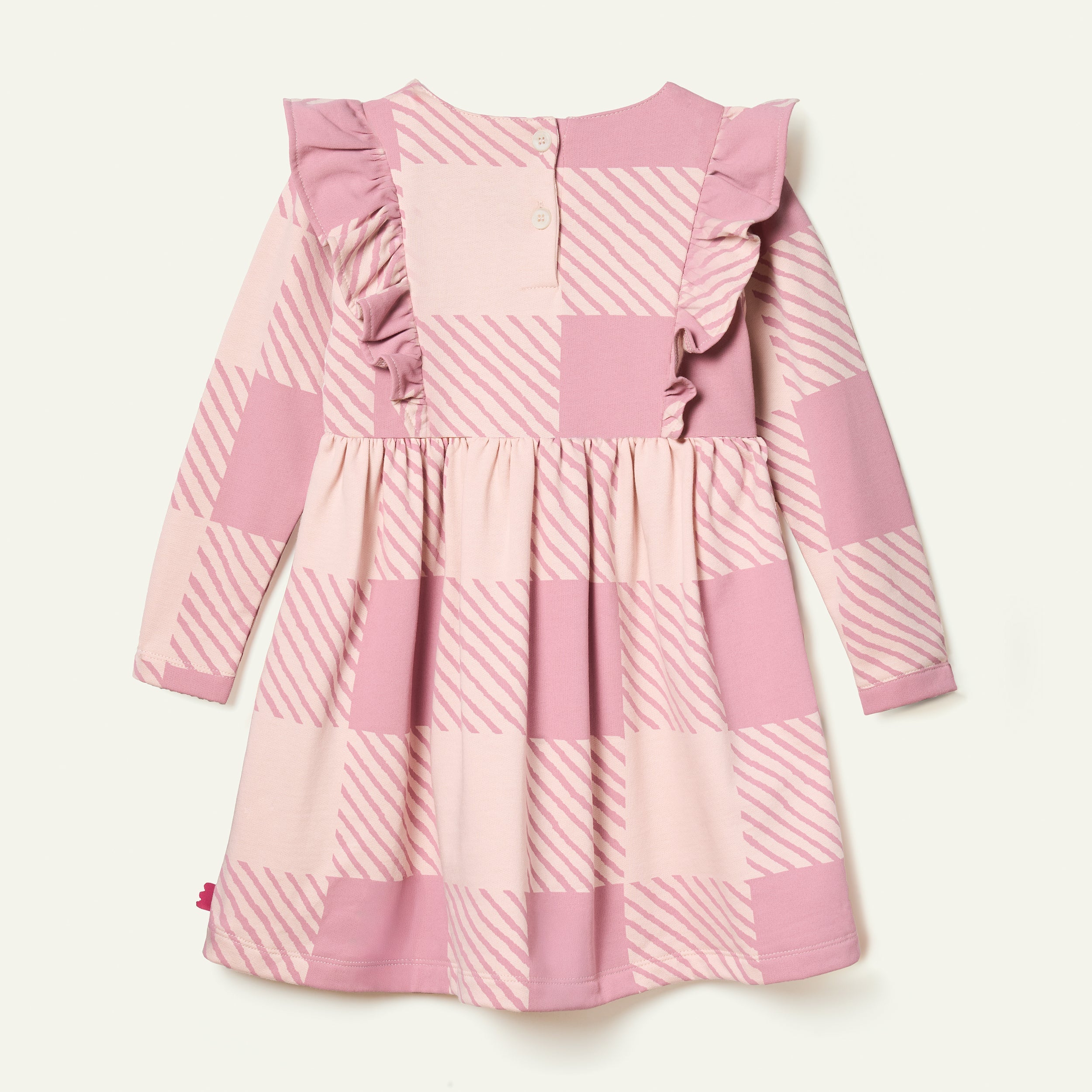 Buffalo Check Ruffle Dress