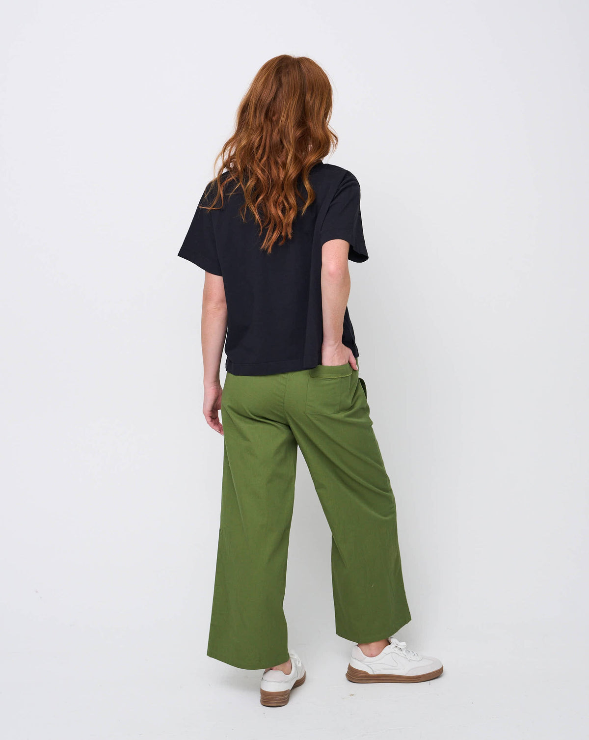 Shore Pant (Olive Twill)