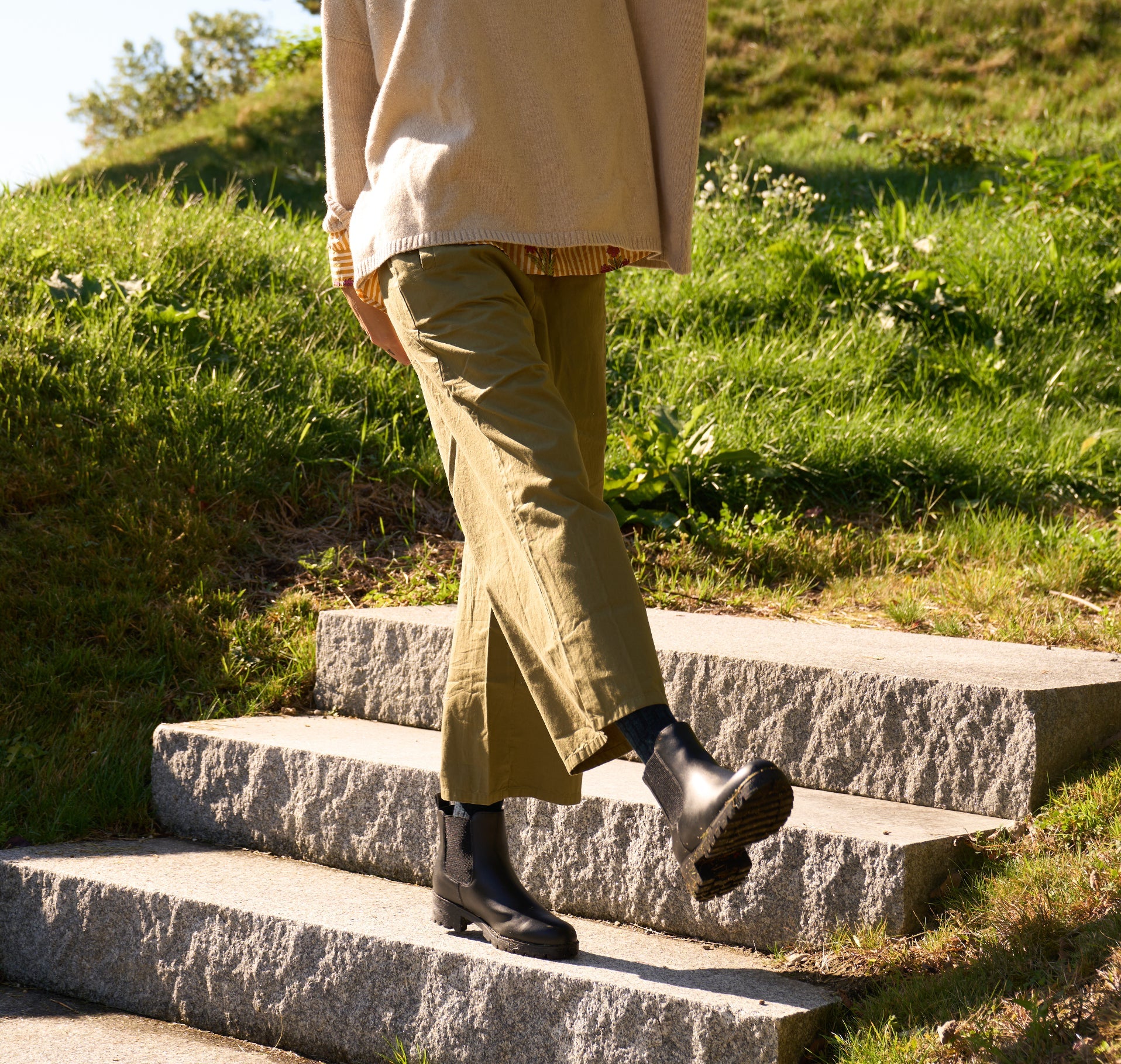 Shore Pant (Olive Oil Twill)