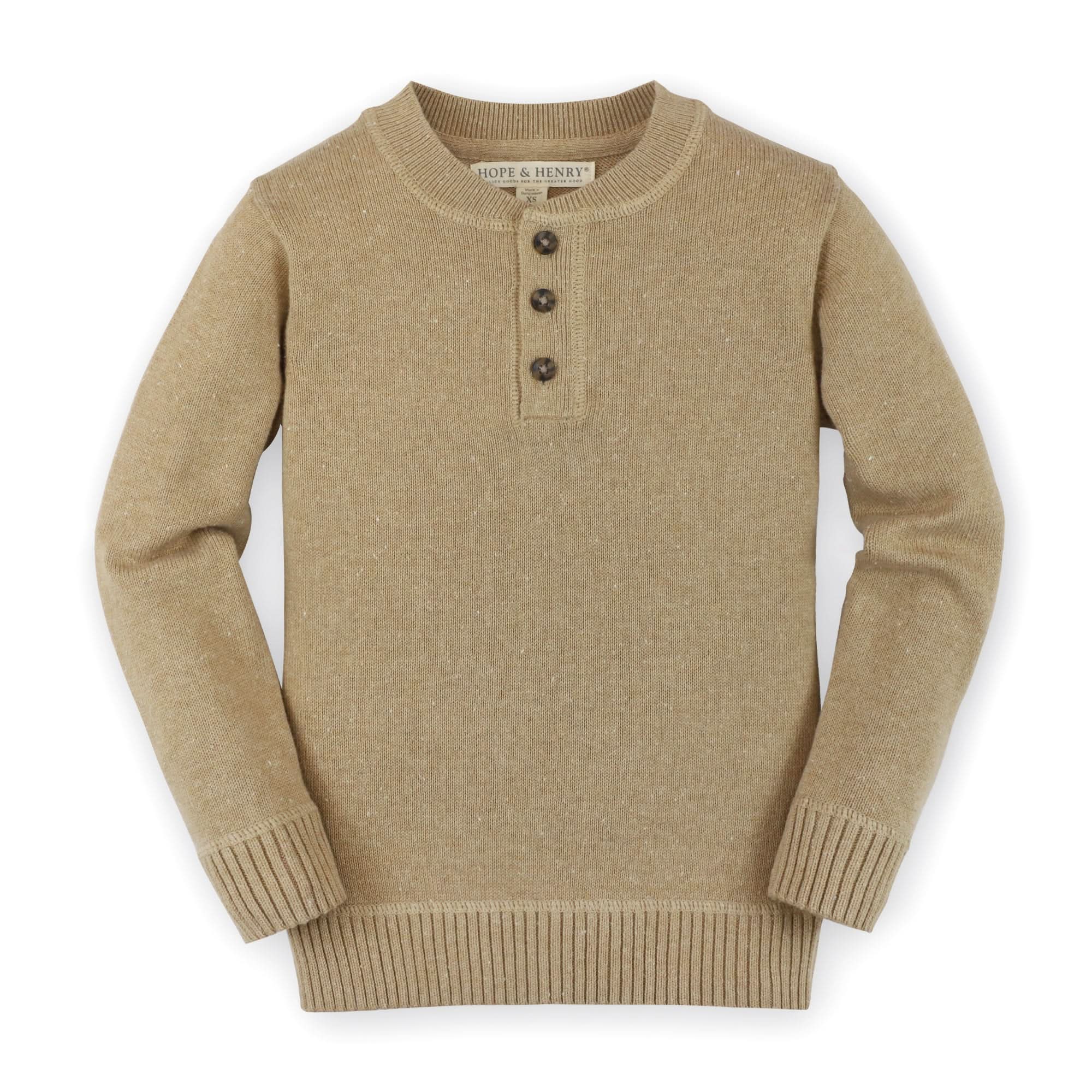 Sweater Henley (Camel)