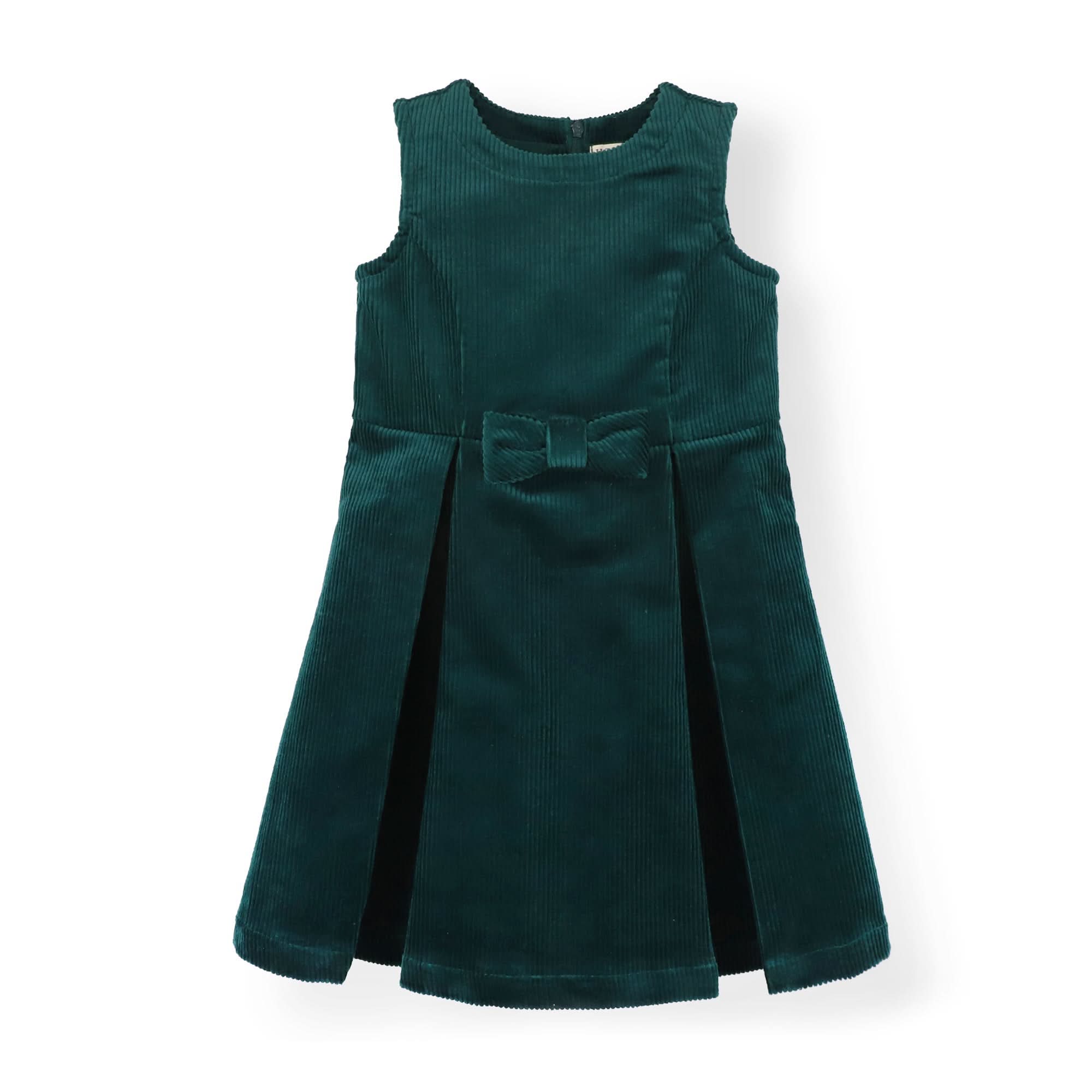 Bow Front Jumper (Deep Green 3M-24M)