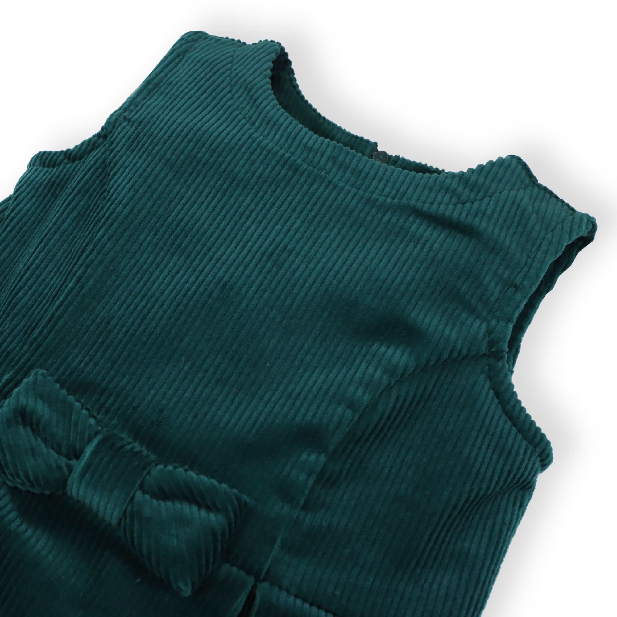 Bow Front Jumper (Deep Green 2T-12)