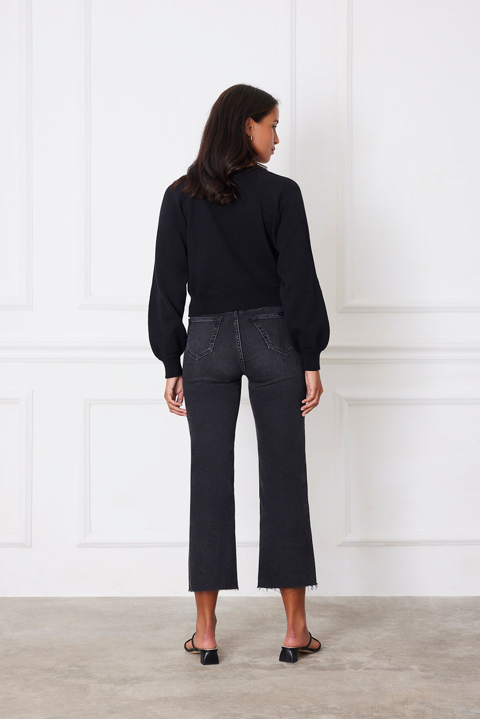 Greta Cardigan (Black)