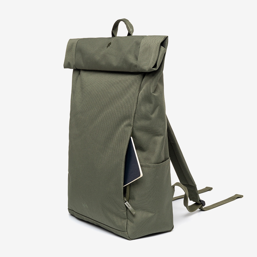 Roll Backpack (Olive)