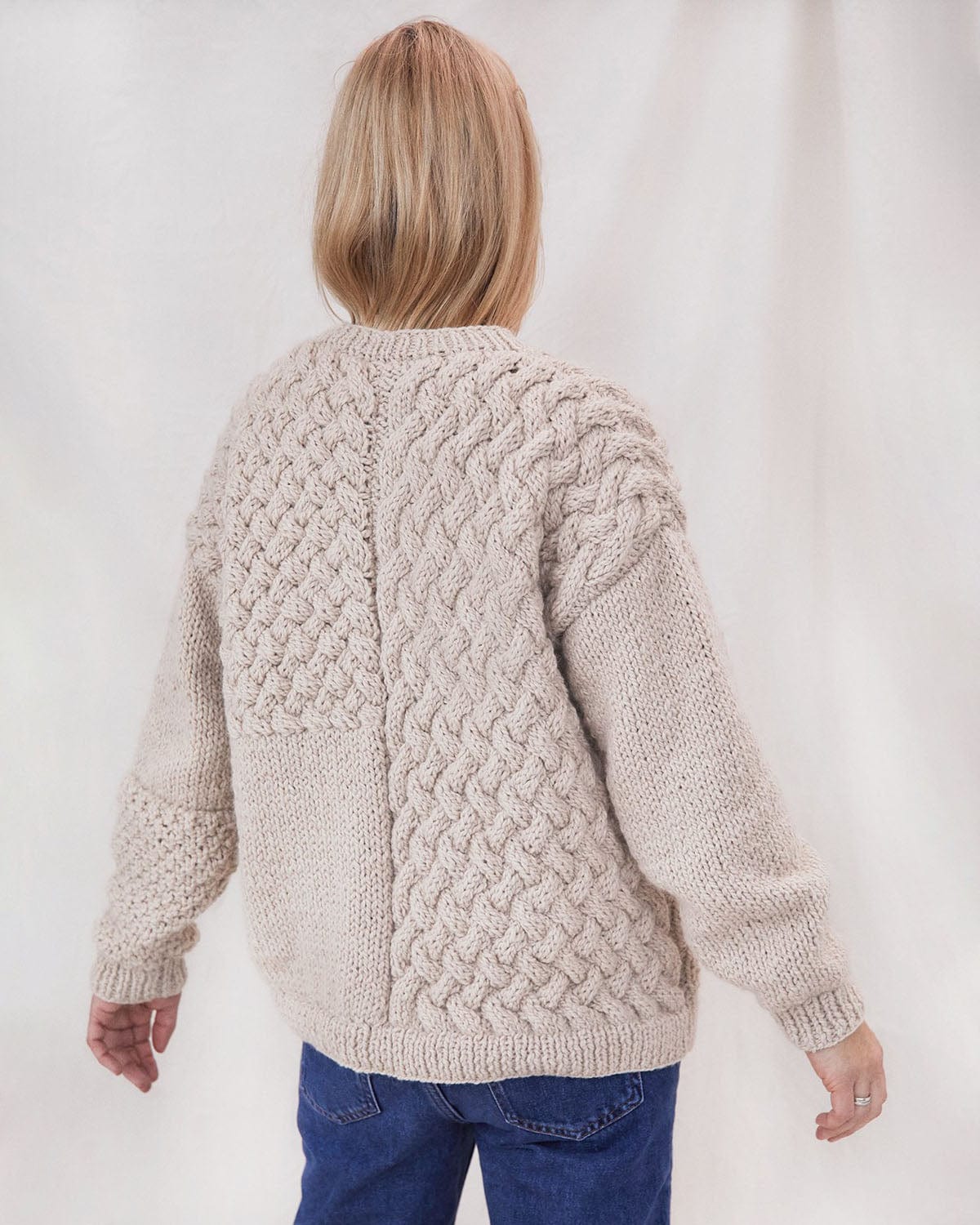 Heartbreaker Alpaca & Wool Sweater (Beige)