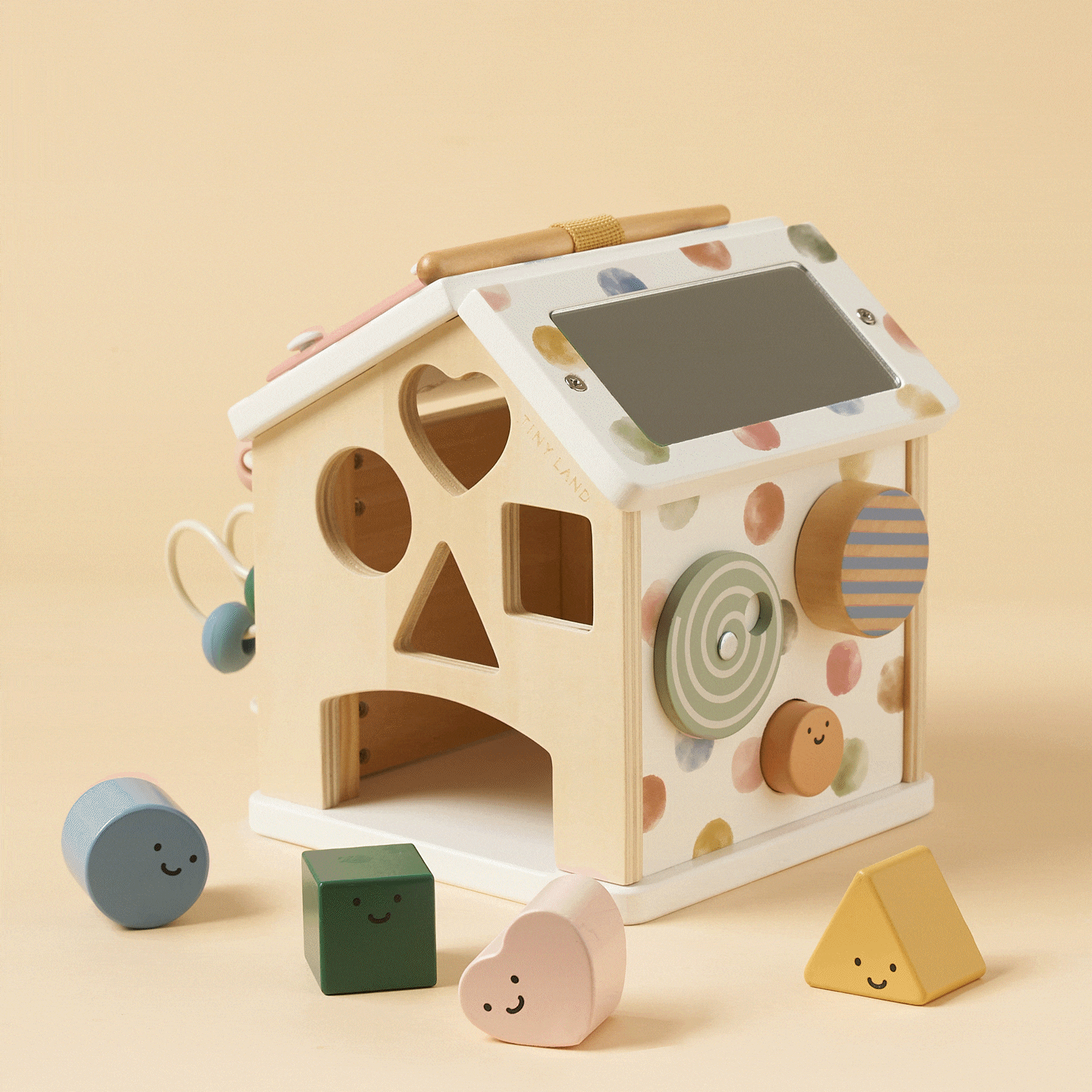 Cottage Activity Cube (Morandi)