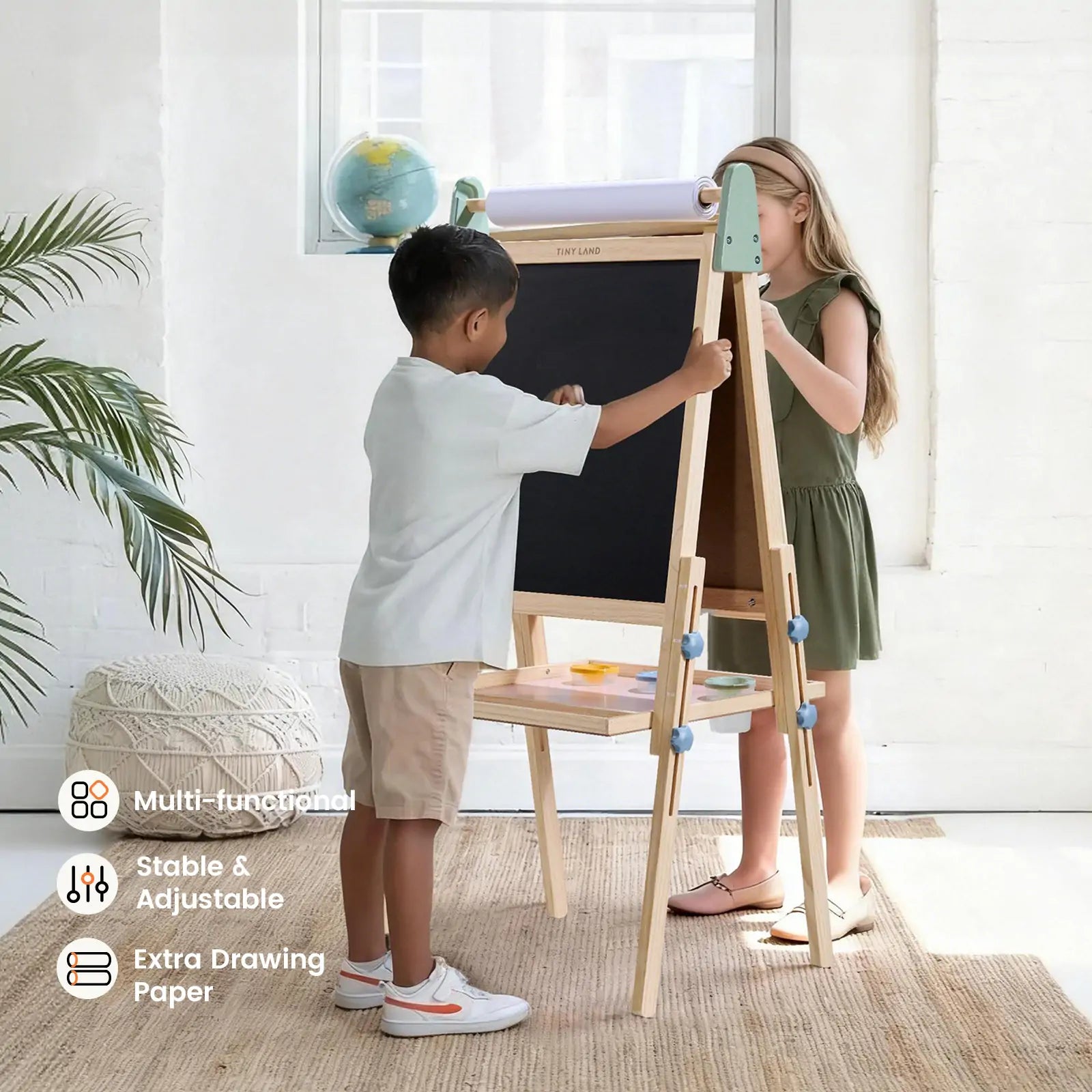 3-in-1 Art Easel for Kids