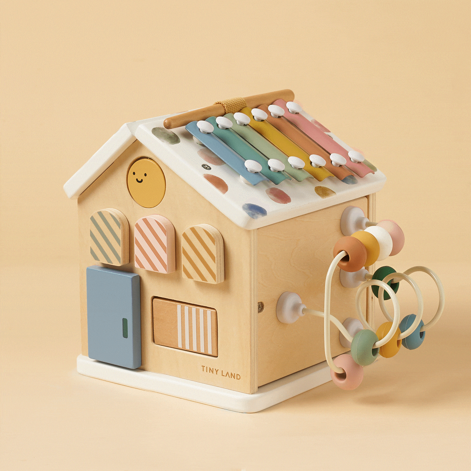 Cottage Activity Cube (Morandi)