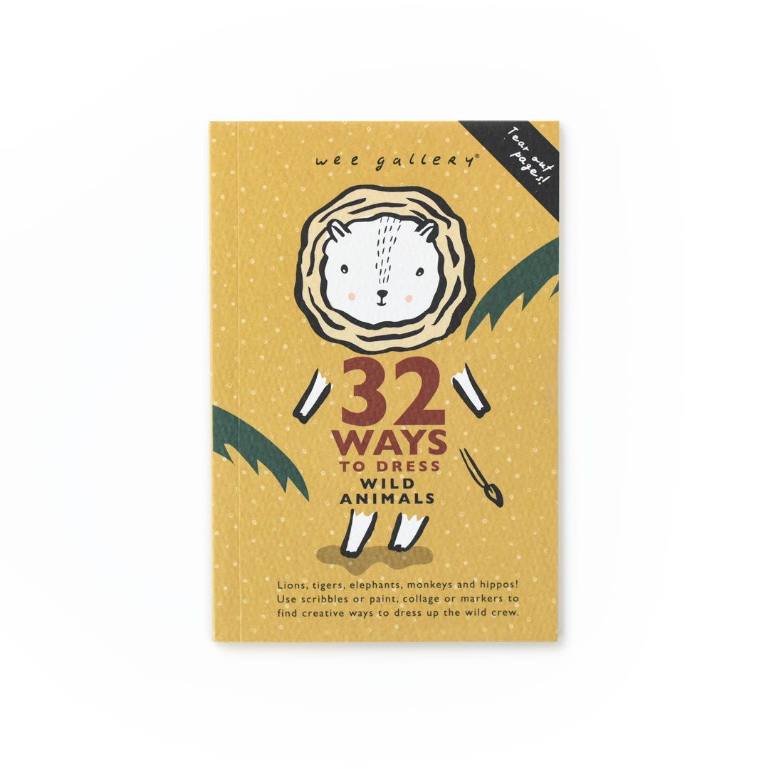 32 Ways to Dress Wild Animals (Activity Book)