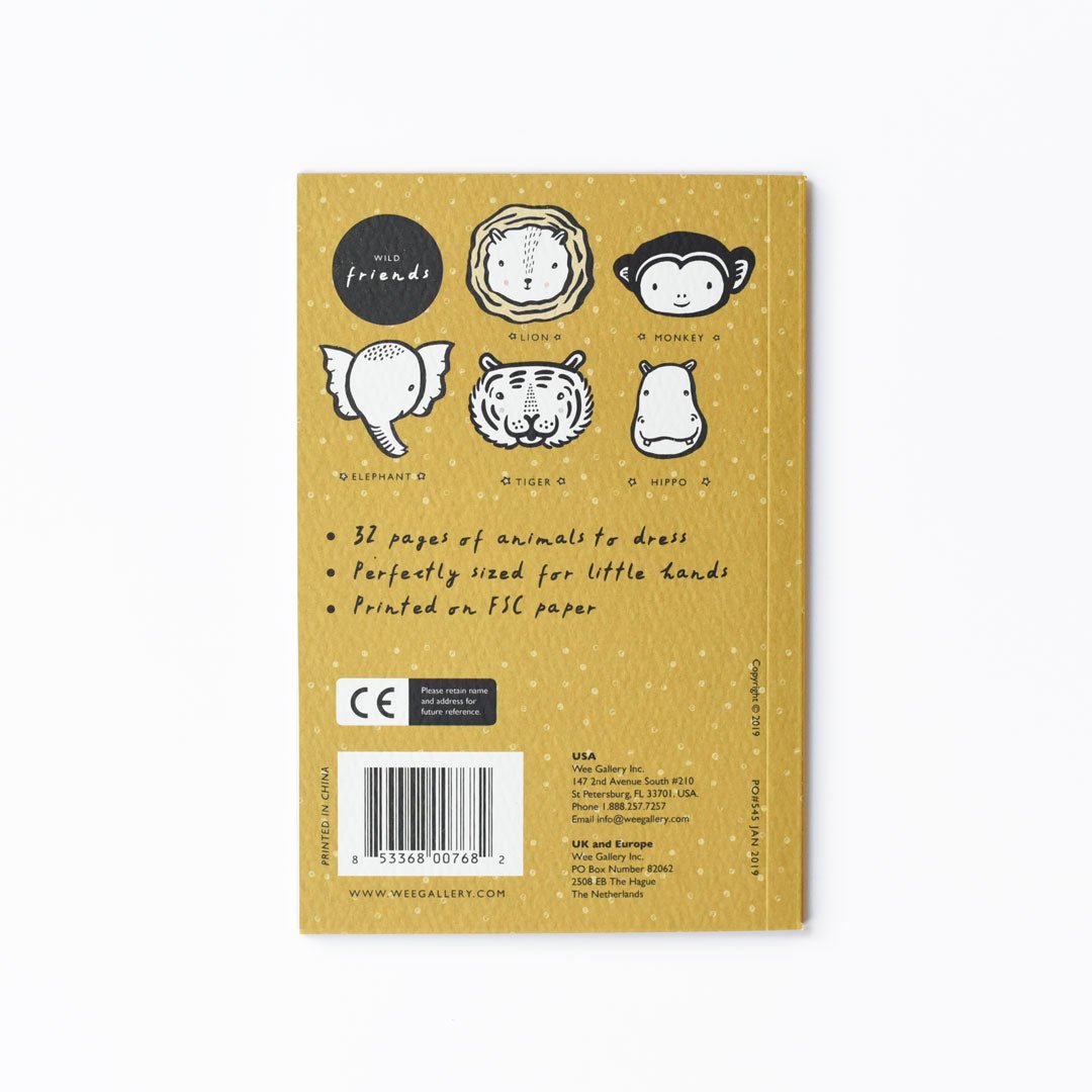 32 Ways to Dress Wild Animals (Activity Book)