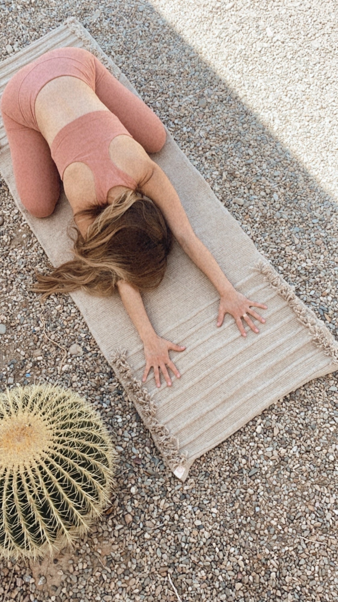 Herbal Yoga Mat (Clay)