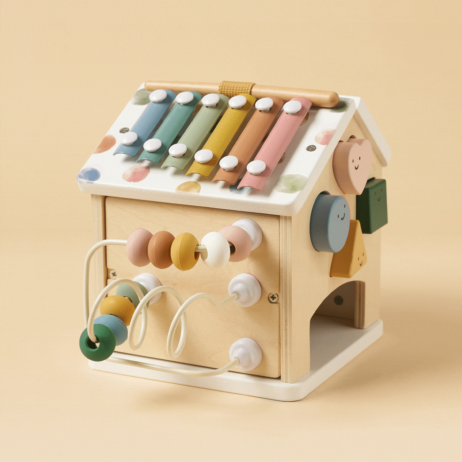 Cottage Activity Cube (Morandi)