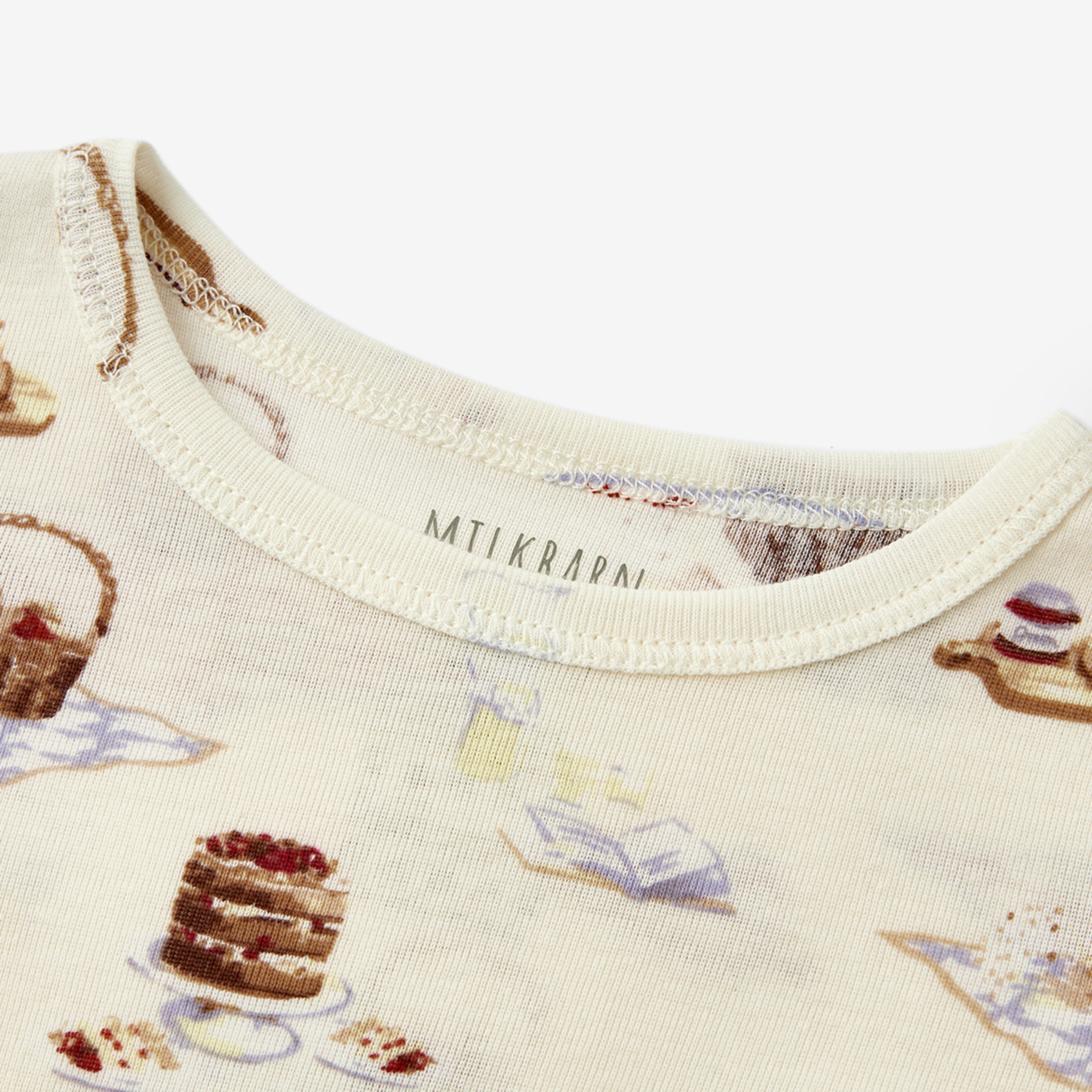 Picnic Organic Cotton Long Sleeve Two Piece Pajama Set