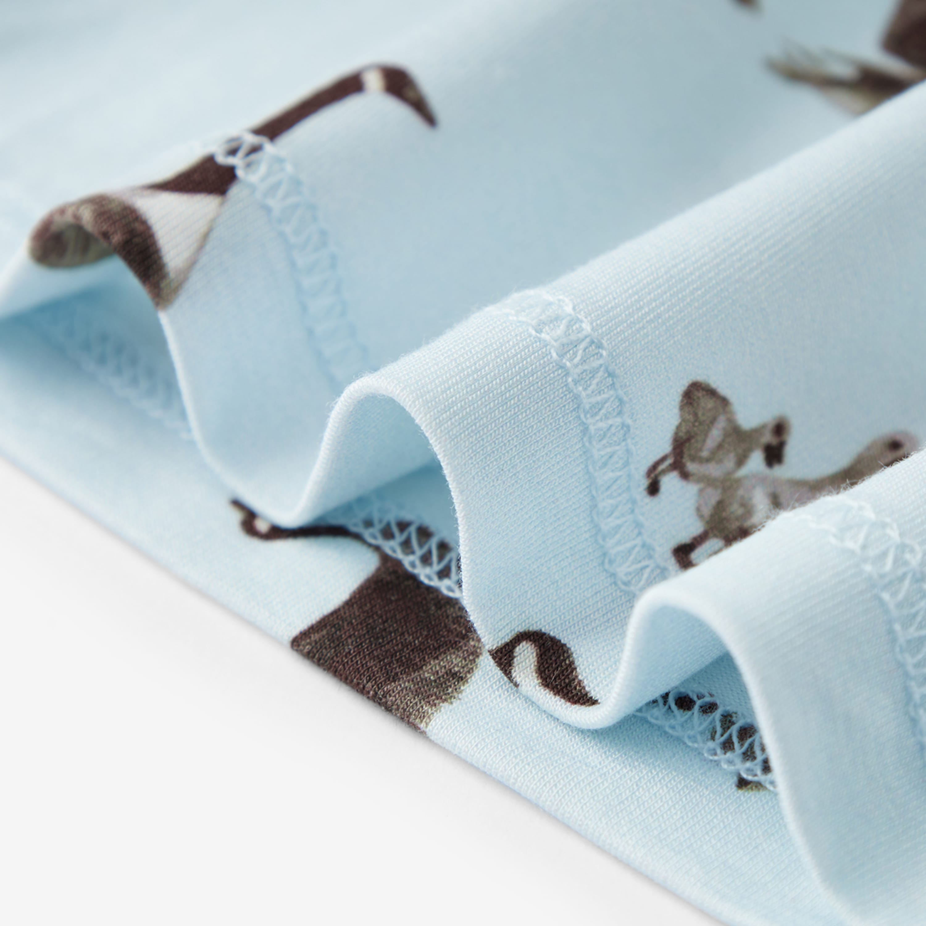 Goose Luxe Stretch Long Sleeve Two Piece Pajama Set