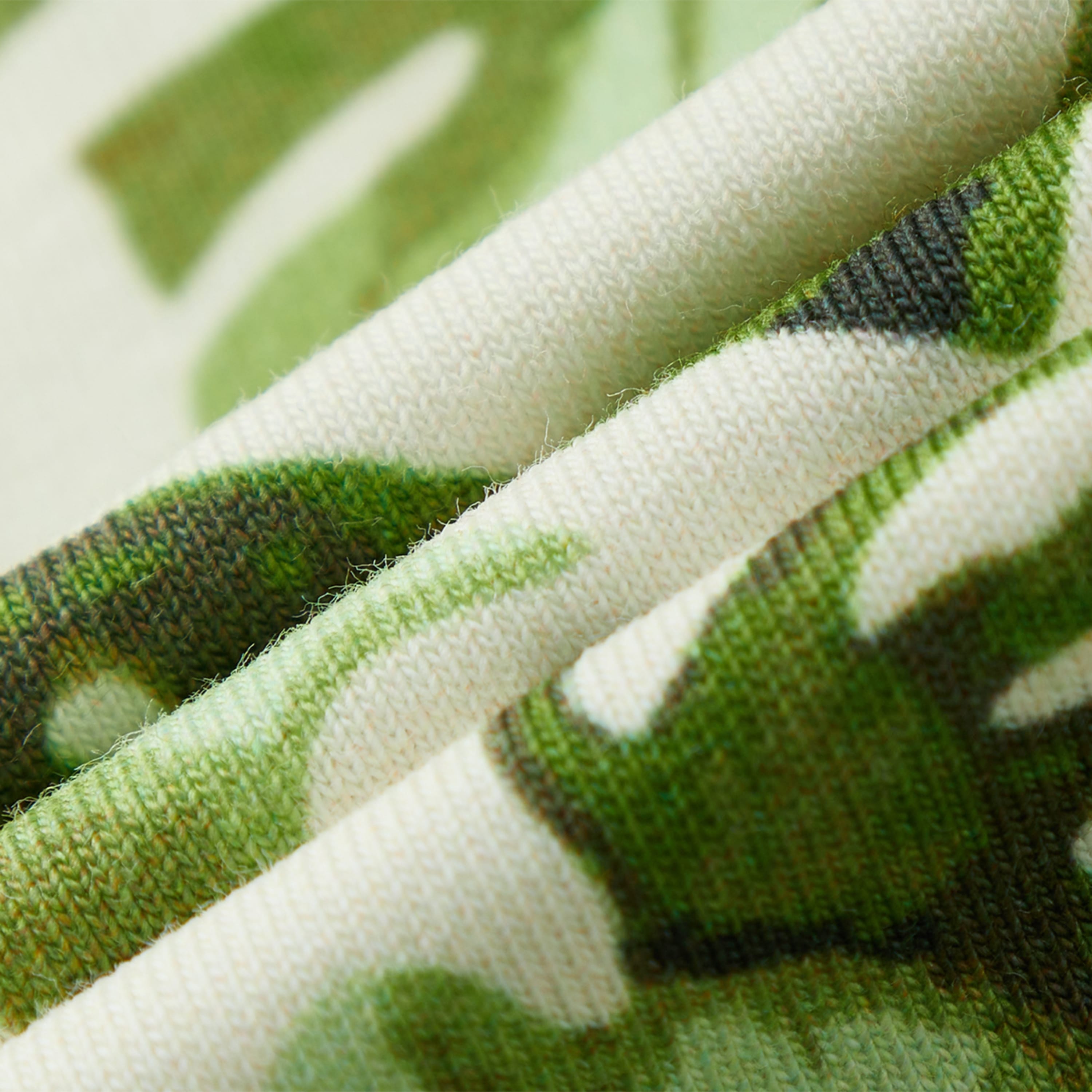 Island Leaf Cotton Stretch Long Sleeve Two Piece Pajama Set