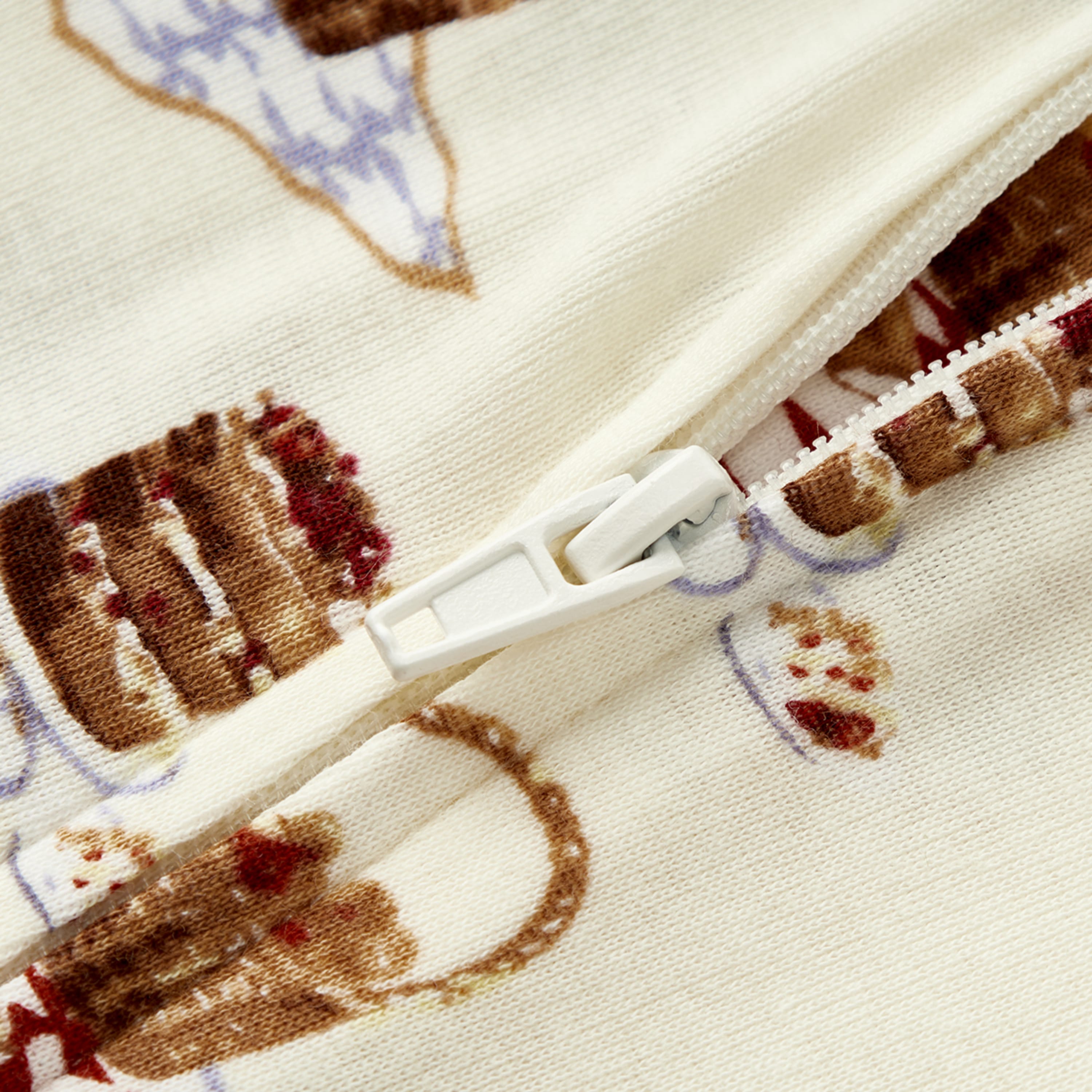 Picnic Organic Cotton Zipper Pajama