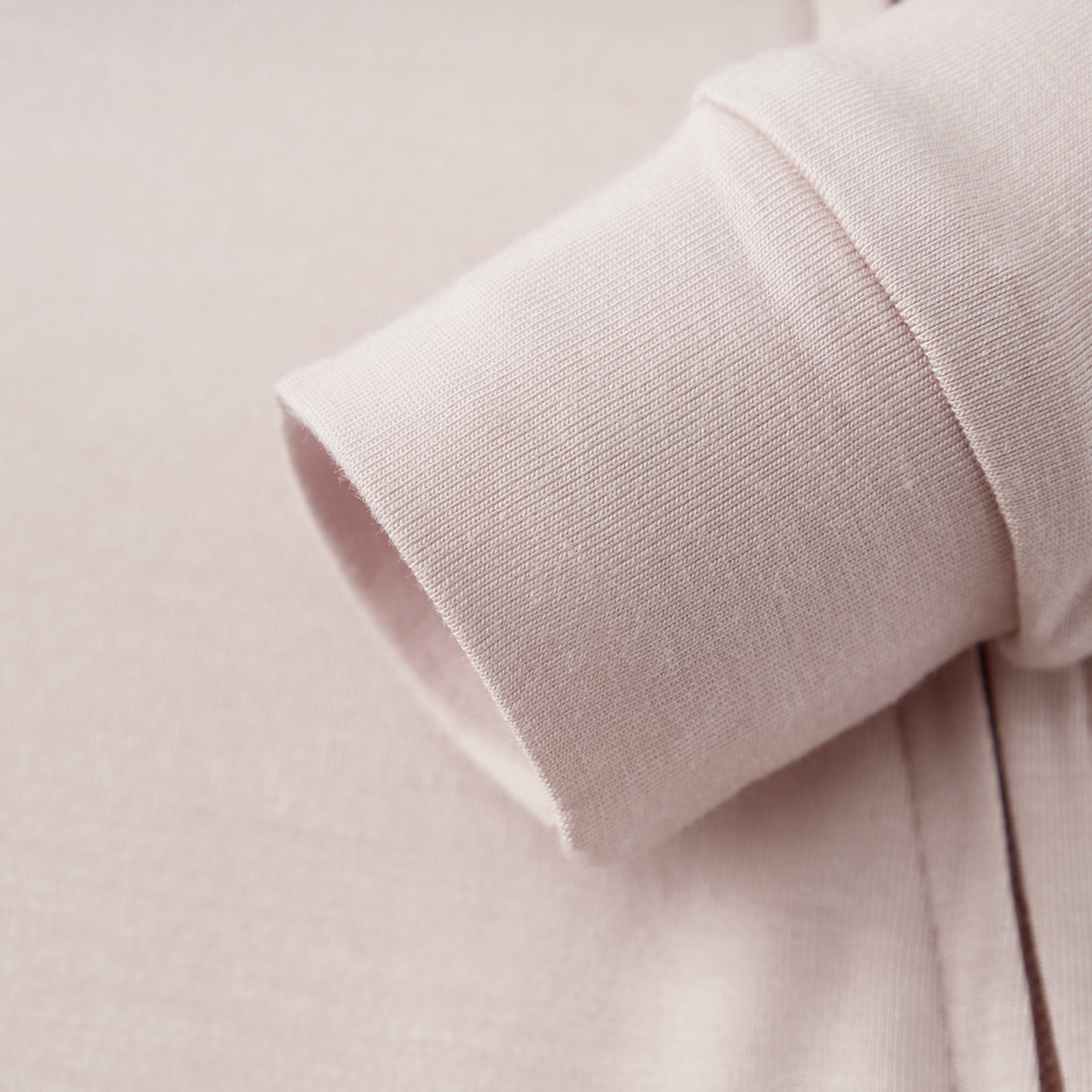 Sepia Rose Luxe Solid Zipper Pajama