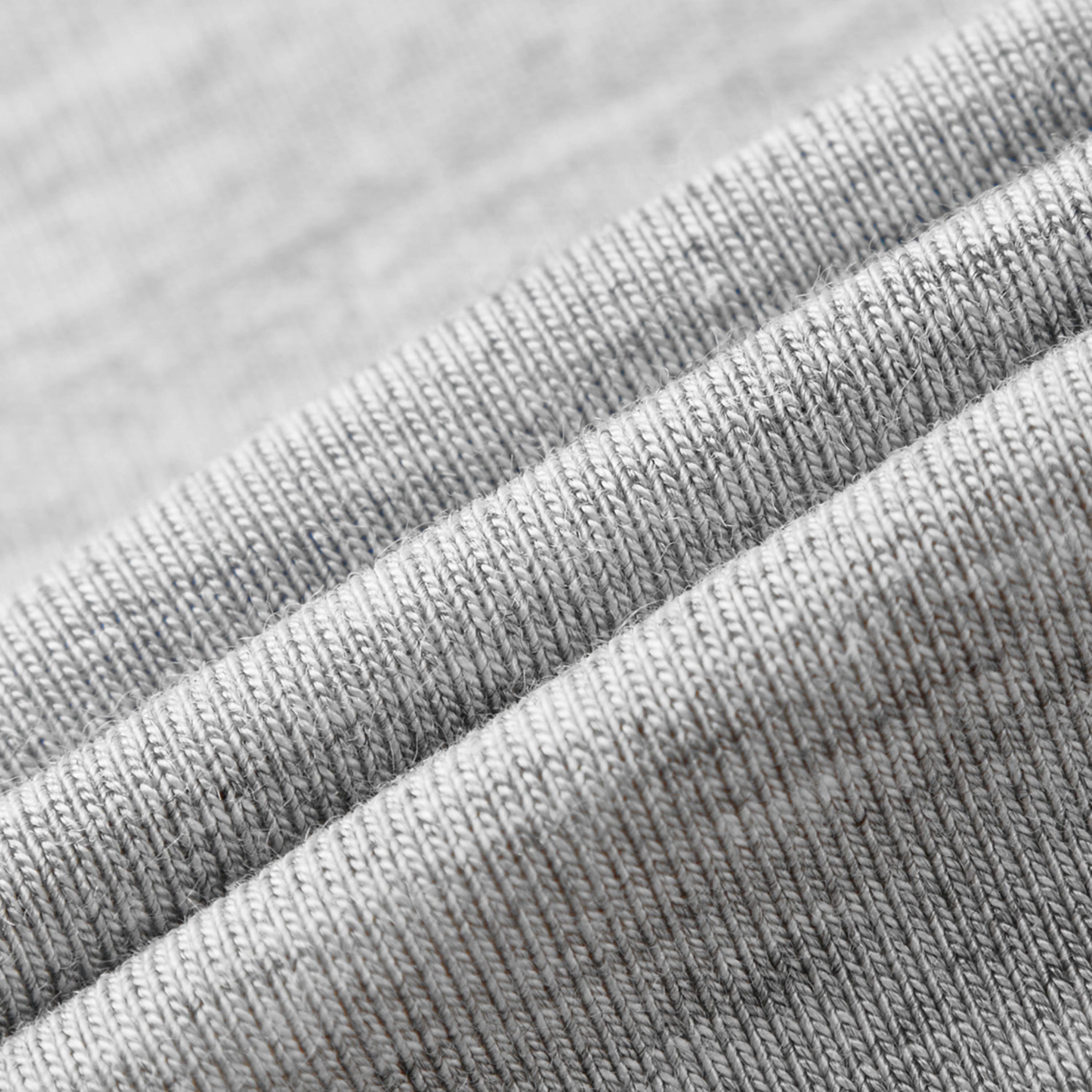 Grey Melange Luxe Solid Zipper Pajama