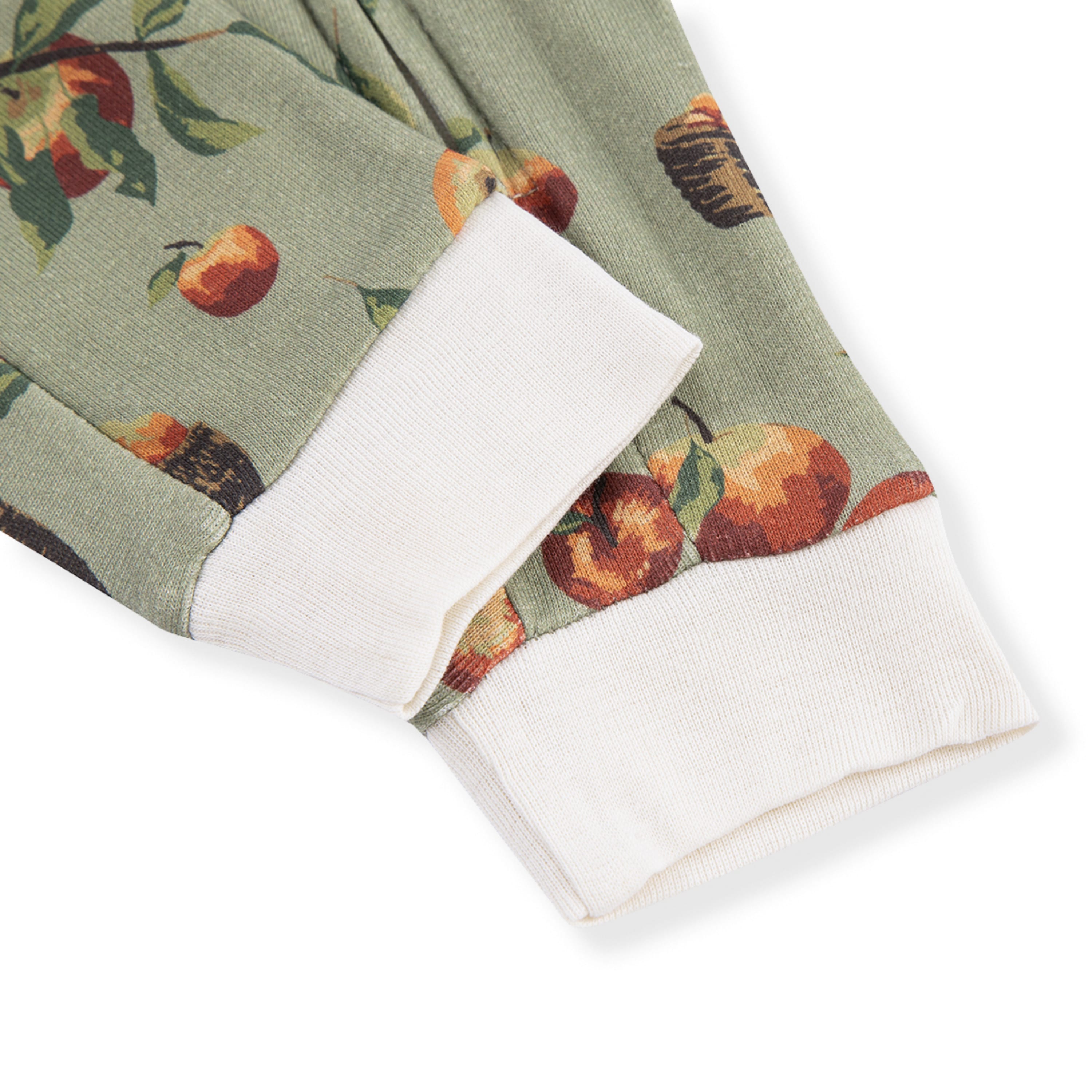 Apple Orchard Organic Cotton Zipper Pajama