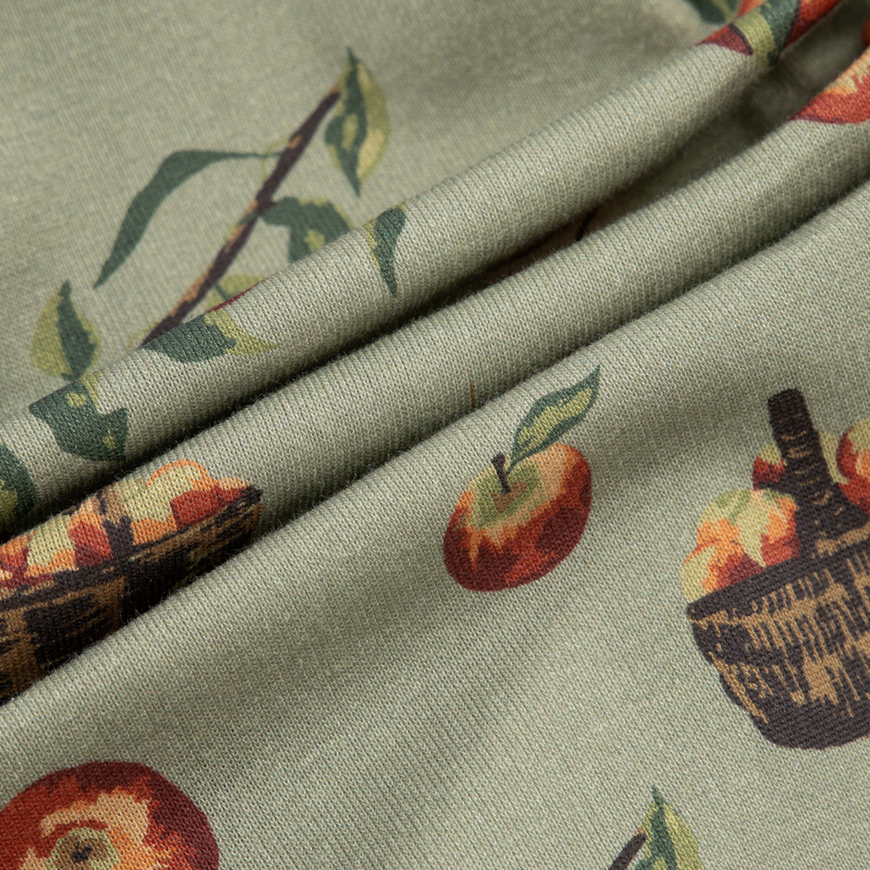 Apple Orchard Organic Cotton Zipper Pajama